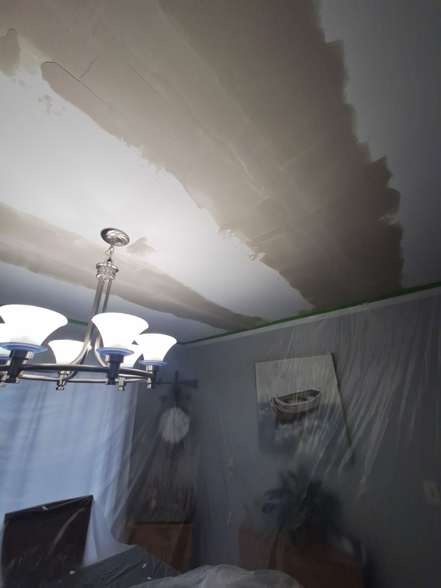 Ceiling Seam Repair & Full Ceiling Repaint | Muskegon, MI by Gordon Painting