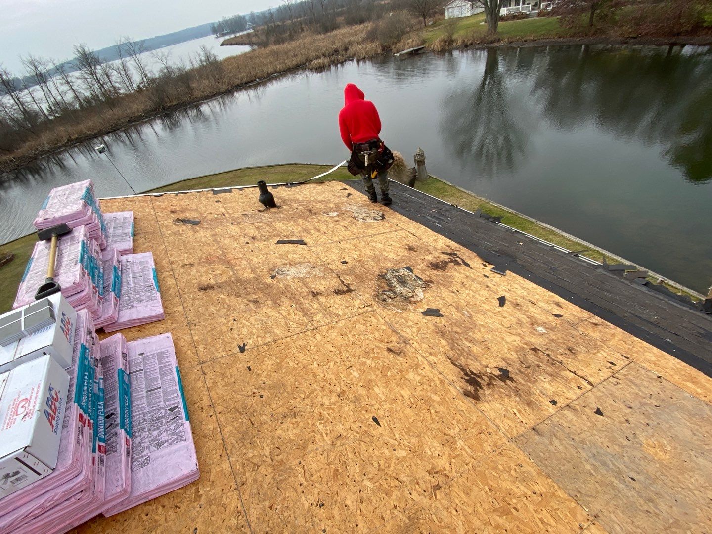 Roof Replacement using Owens Corning by 180 Contractors