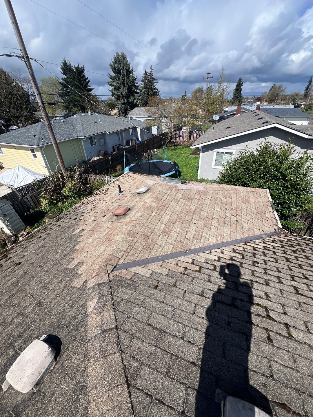 Residential Roofing Installation using IKO Dynasty (Color: Driftshake) by Orezona Building & Roofing Company, Inc.