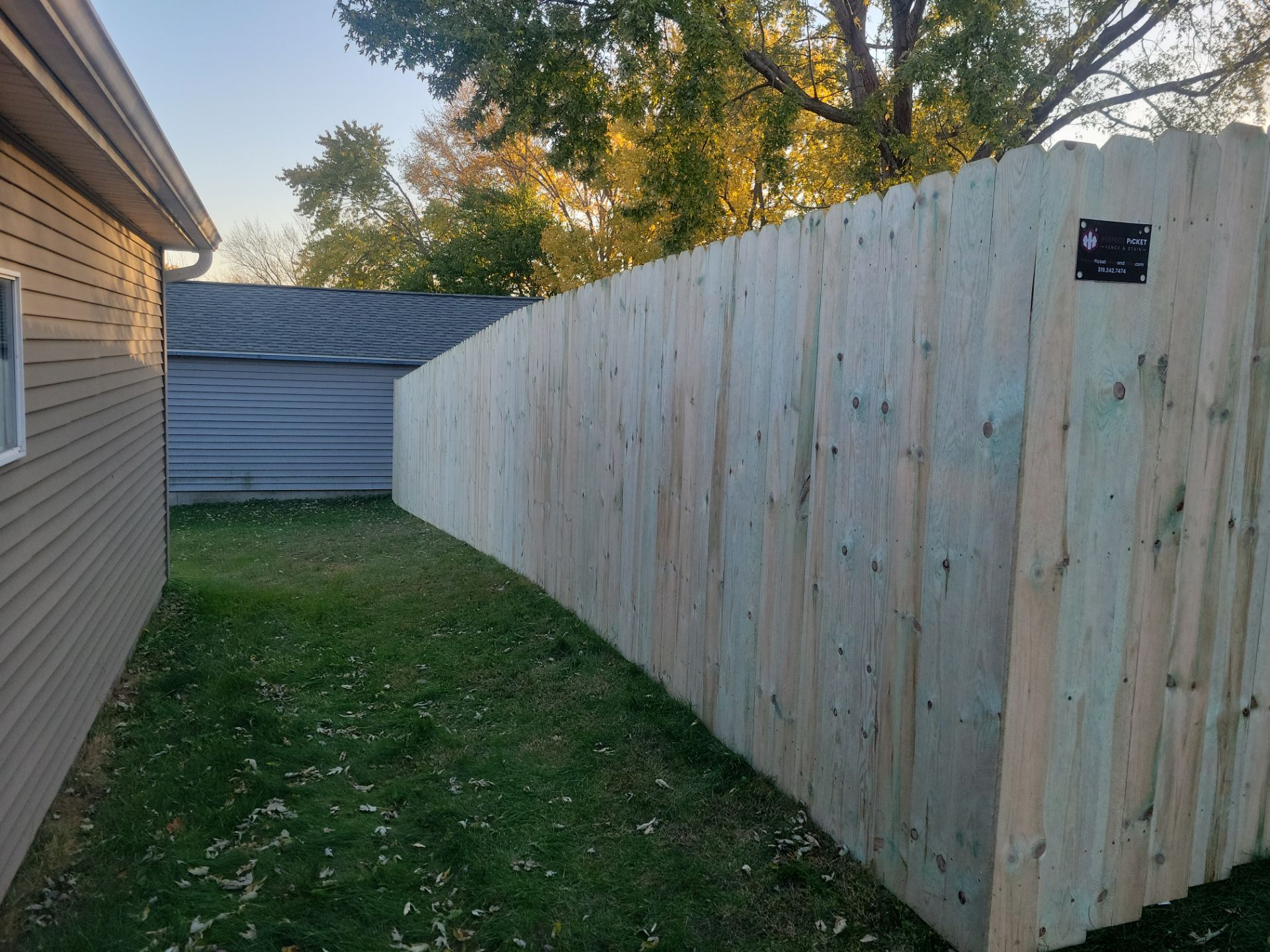 Project in Waterloo by Perfect Picket Fence and Stain