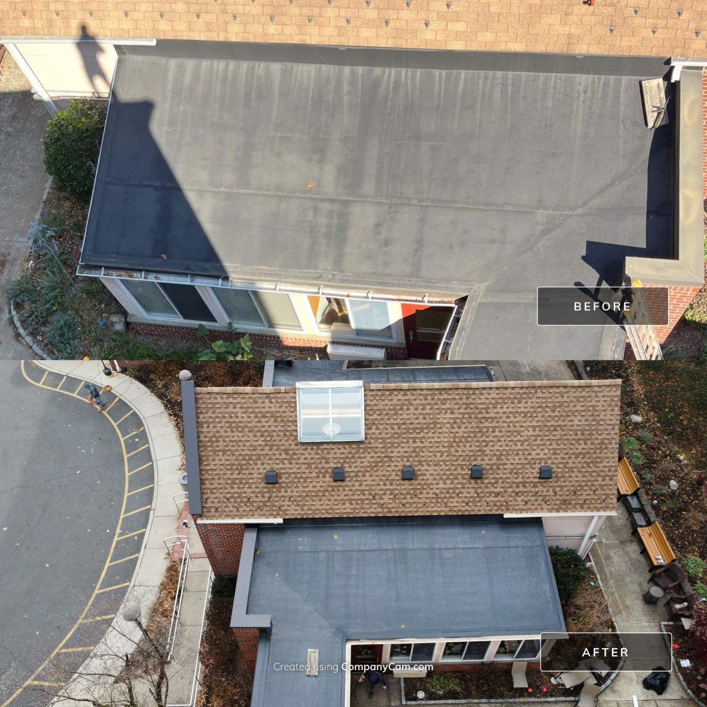 Roof Replacement using Asphalt Roof Shingles (GAF Timberline) by CMNG LLC