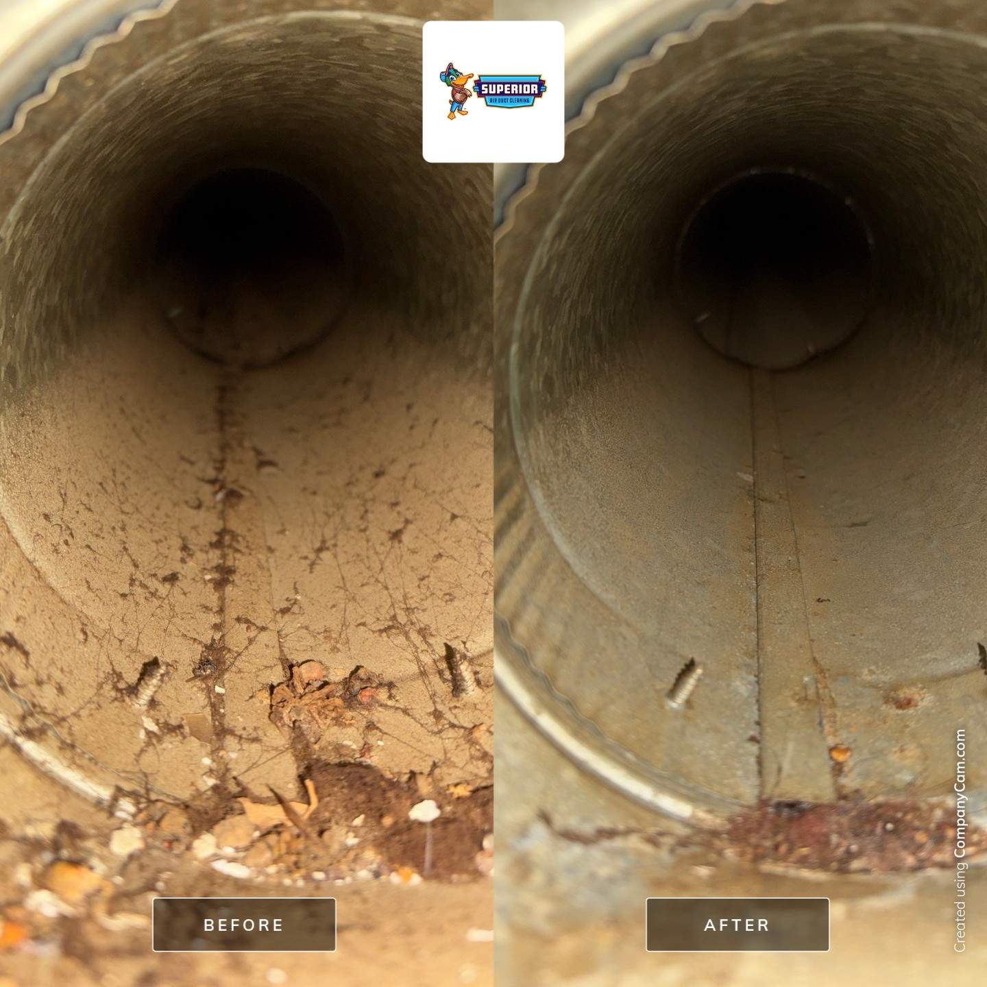 Air Duct Cleaning With a vacuum Truck in Warren, OH by Superior Air Duct Cleaning