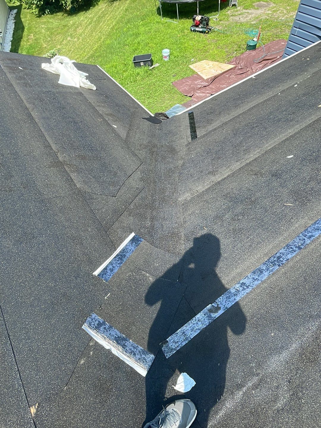 Residential Roofing Installation using GAF Timberline HDZ by Sensible Home Solutions