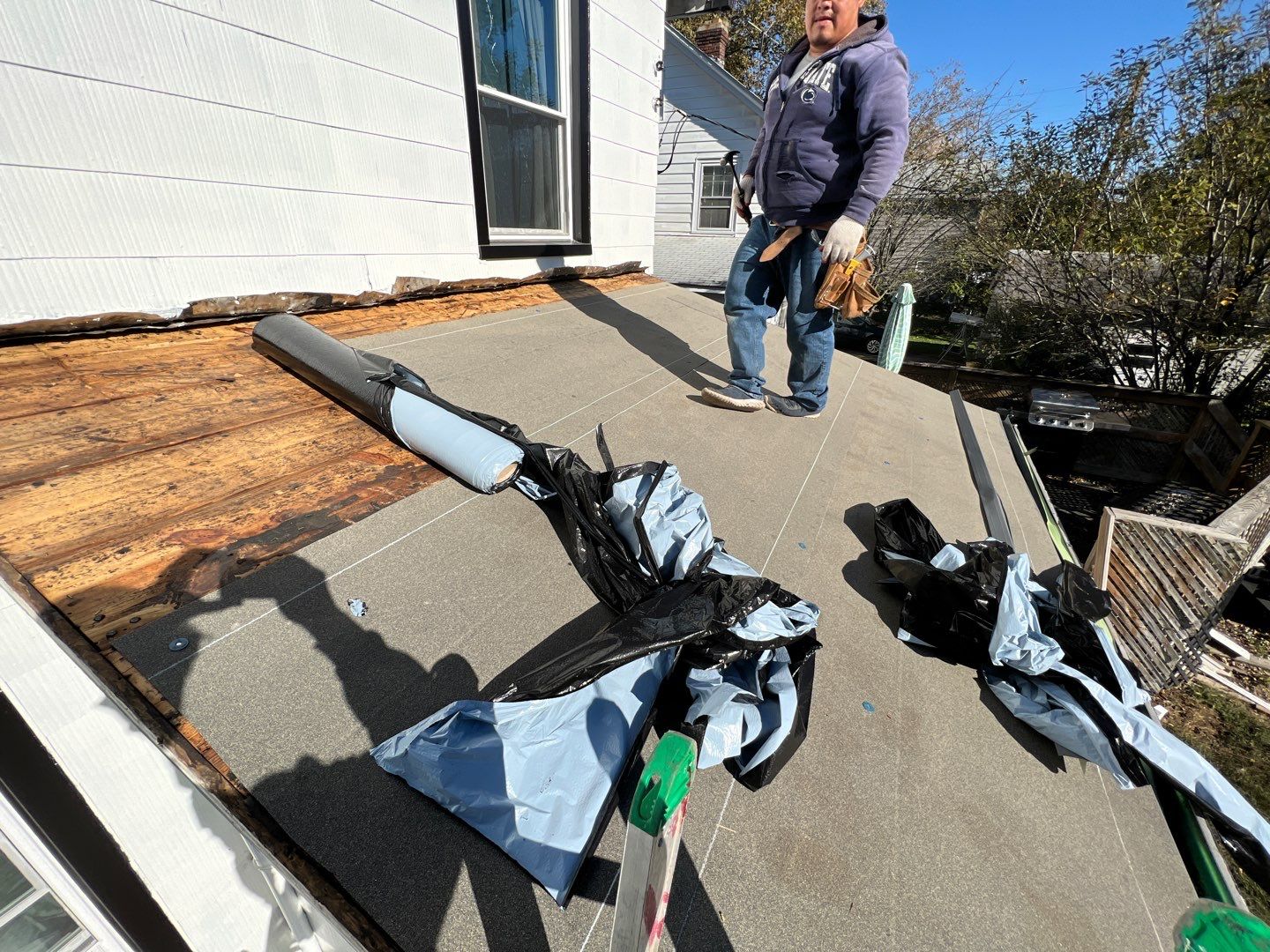 Onyx Black Shingles by Reimagine Roofing