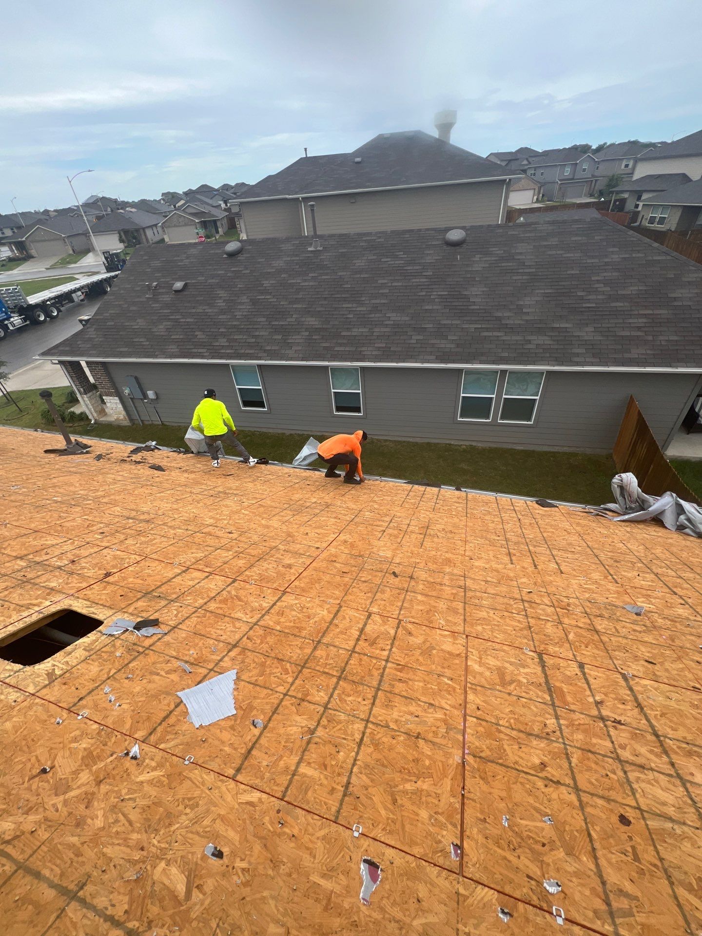 Project in San Marcos by Rhino Roofing and General Contracting, LLC