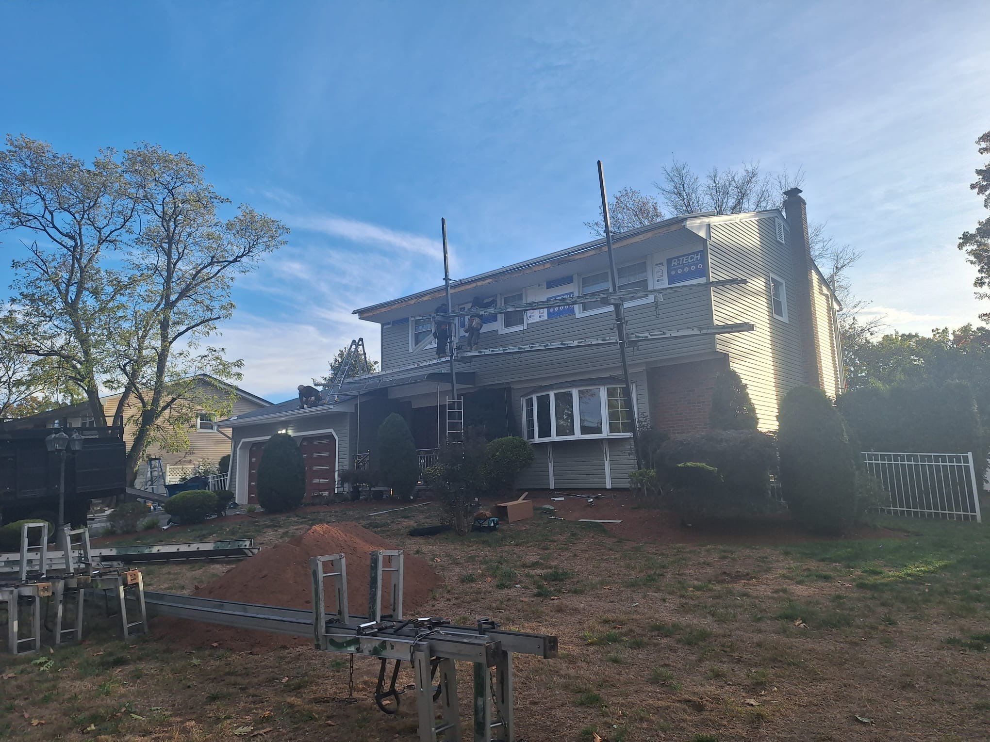 Full Exterior Remodel Project in Piscataway, NJ. by All State Home Improvement Inc.