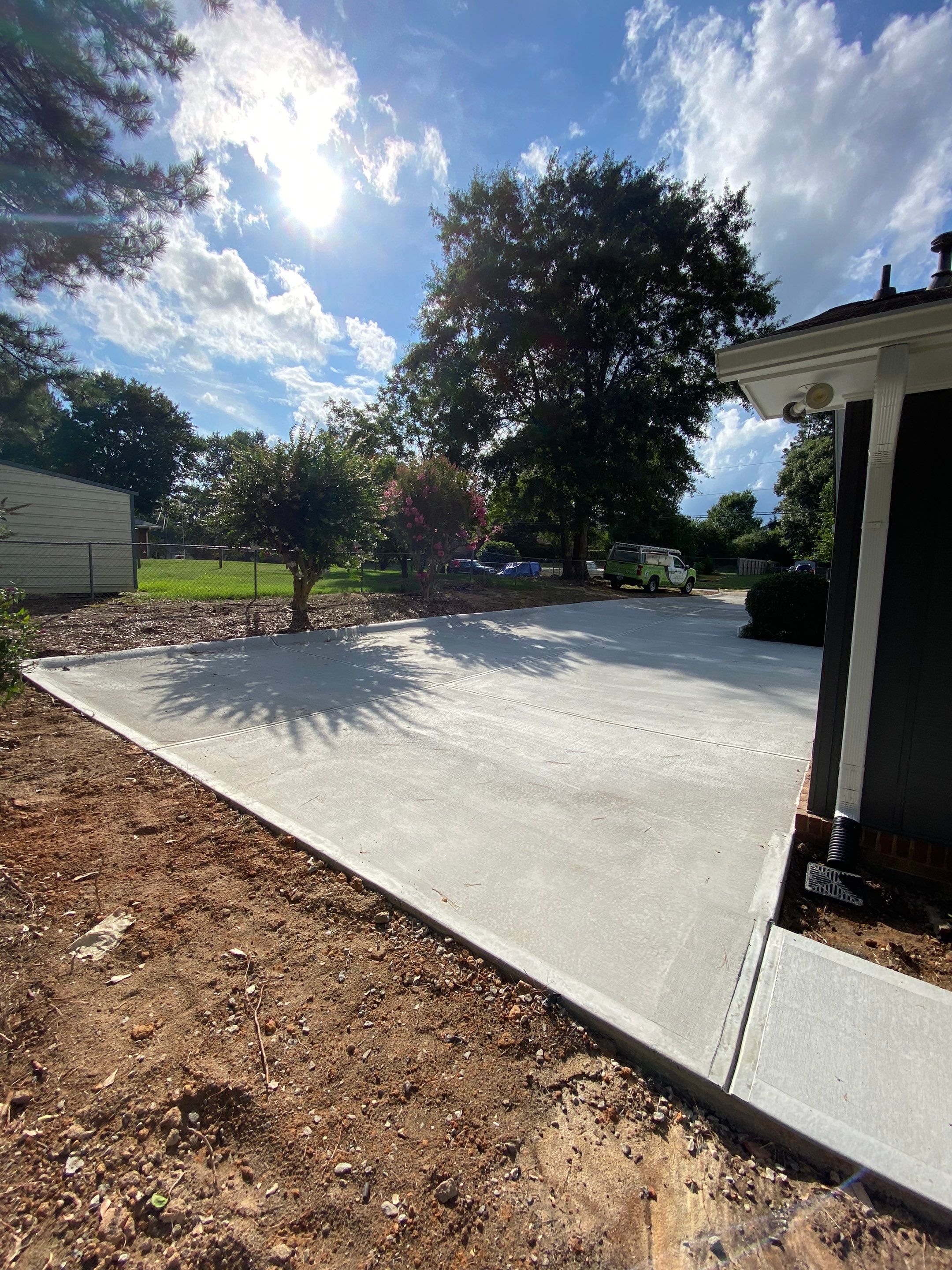 Driveway Replacement and New Concrete Walkway in Snellville by Swift Home Renovations 