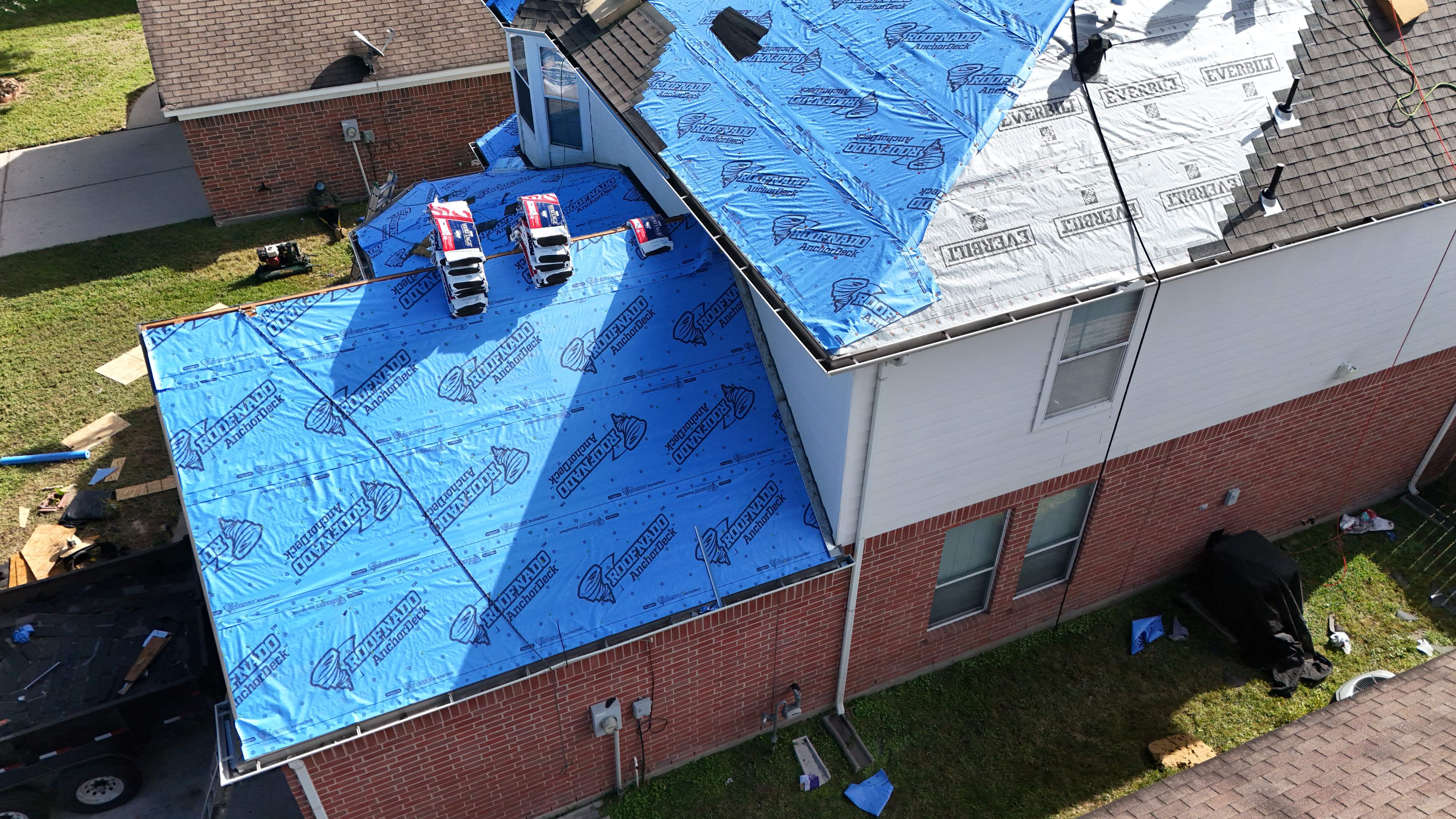 Complete Re-Deck & Roof Replacement — Spring, TX by PL Roofing & SB Roofing, LLC.