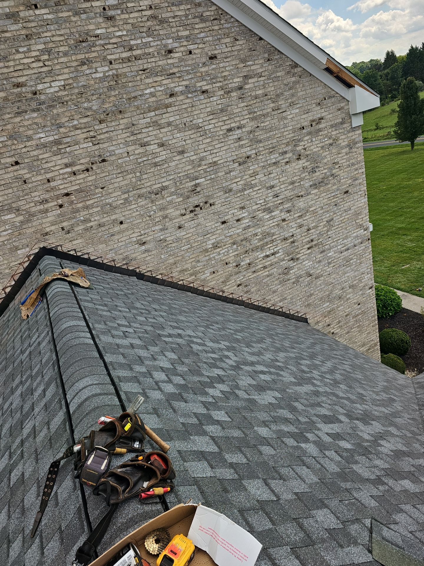 Roof Replacement - Asphalt and EPDM, Soffit, Gutters, Pine  by Winchester Roofing