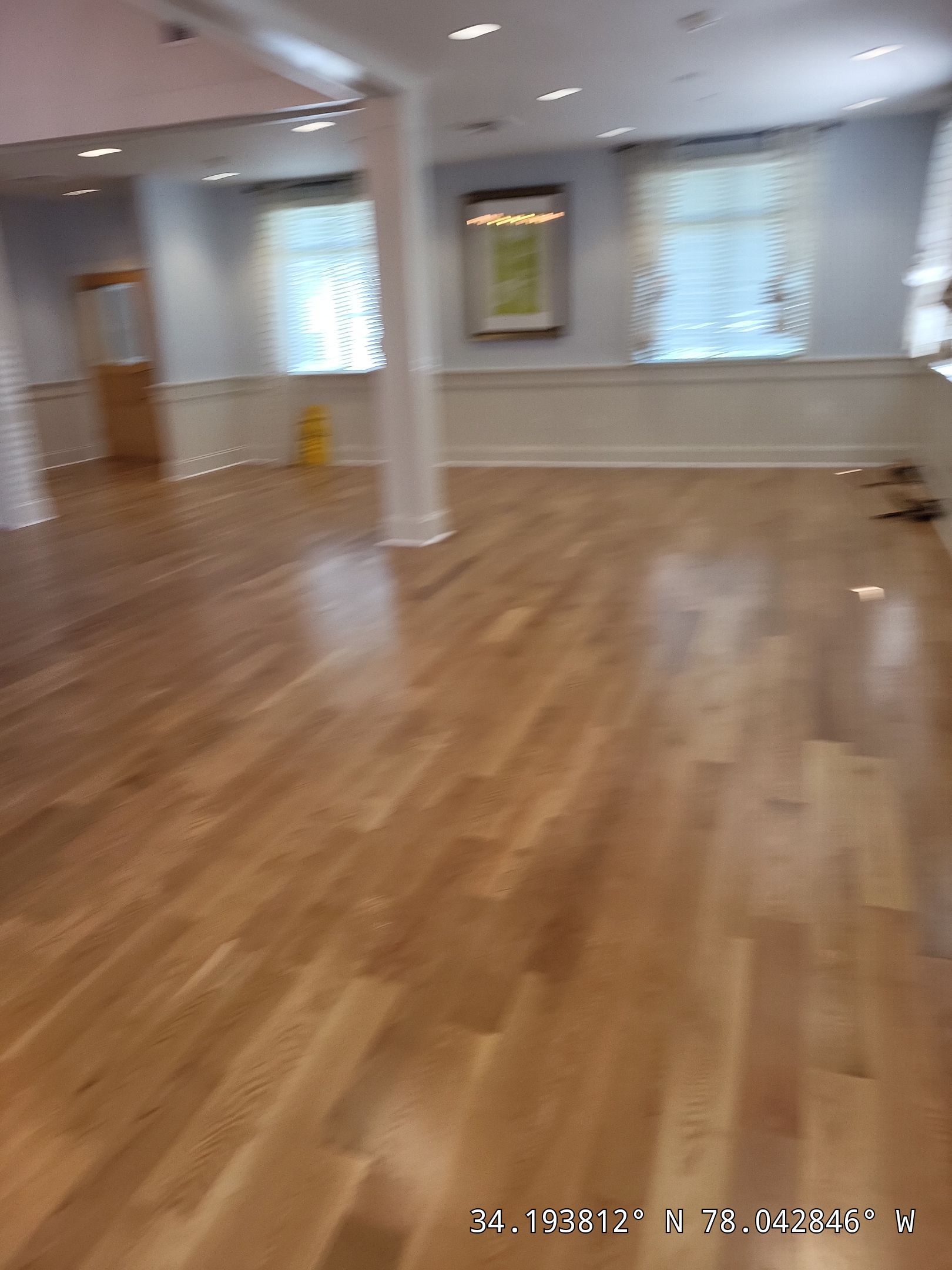 Brunswick Forest Fitness Center Commercial Flooring & Cabinet Remodel in Leland, NC by RGR Construction and Roofing, LLC