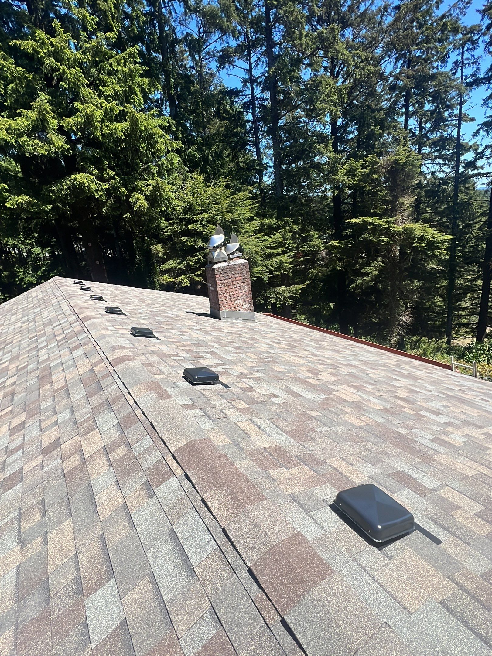 Residential Roofing Installation using Malarkey Highlander with GAF 60mil TPO by Orezona Building & Roofing Company, Inc.