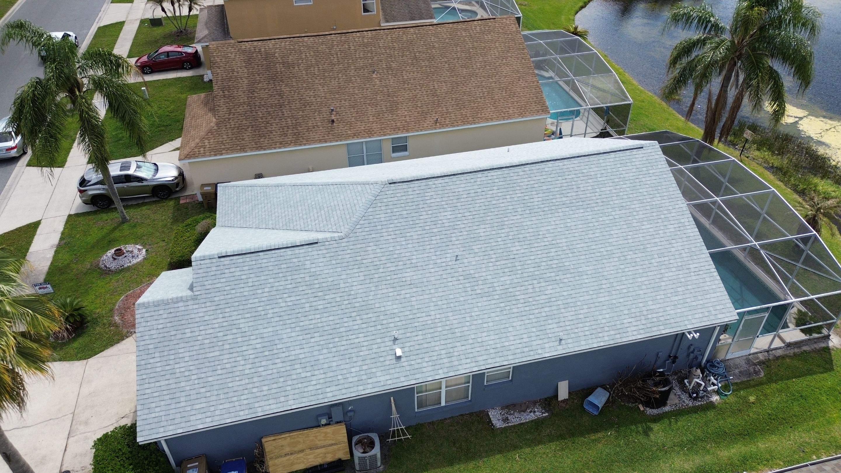 Reroof in Kissimmee FL by Gold Key Roofing