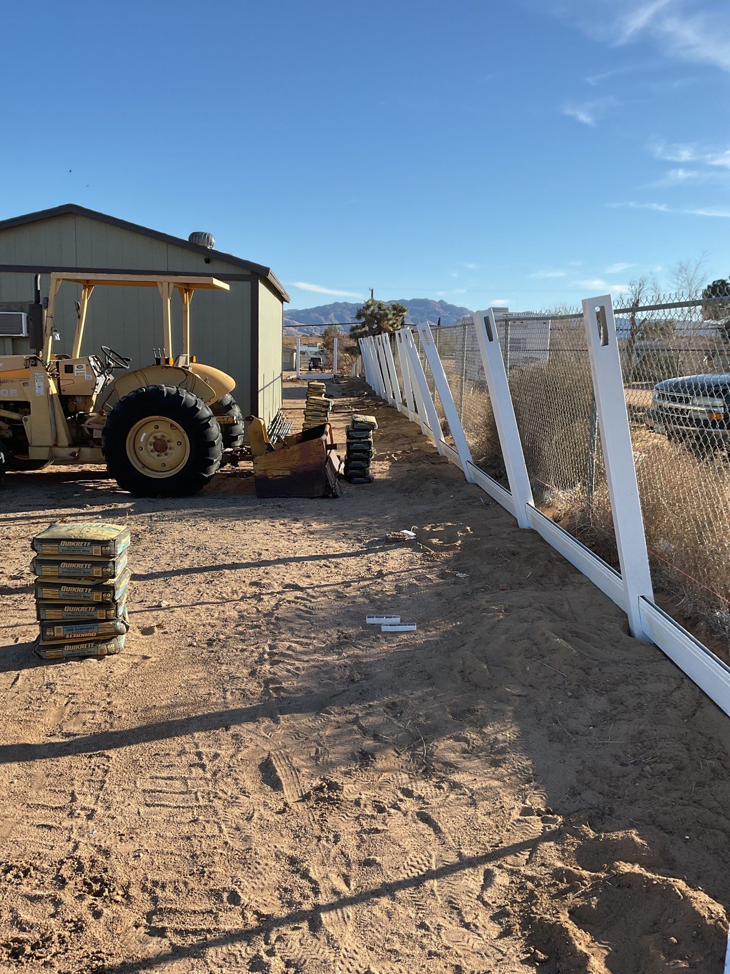 Replacement of old chain link fence by Fence Guys Inc. 
