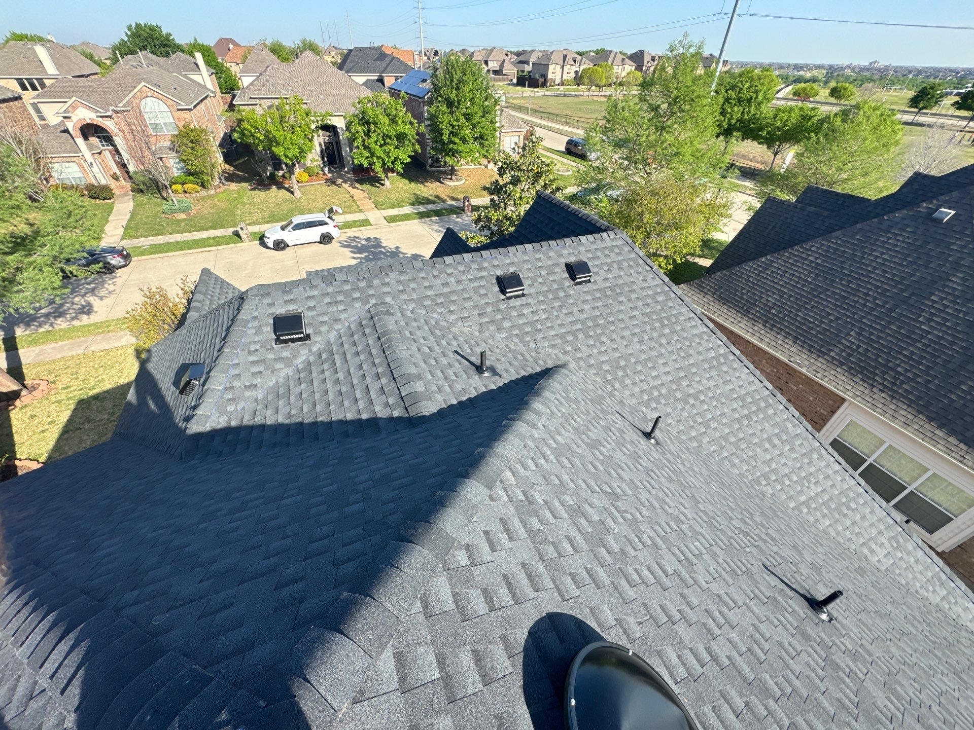 Project in Frisco by Zeus Exteriors