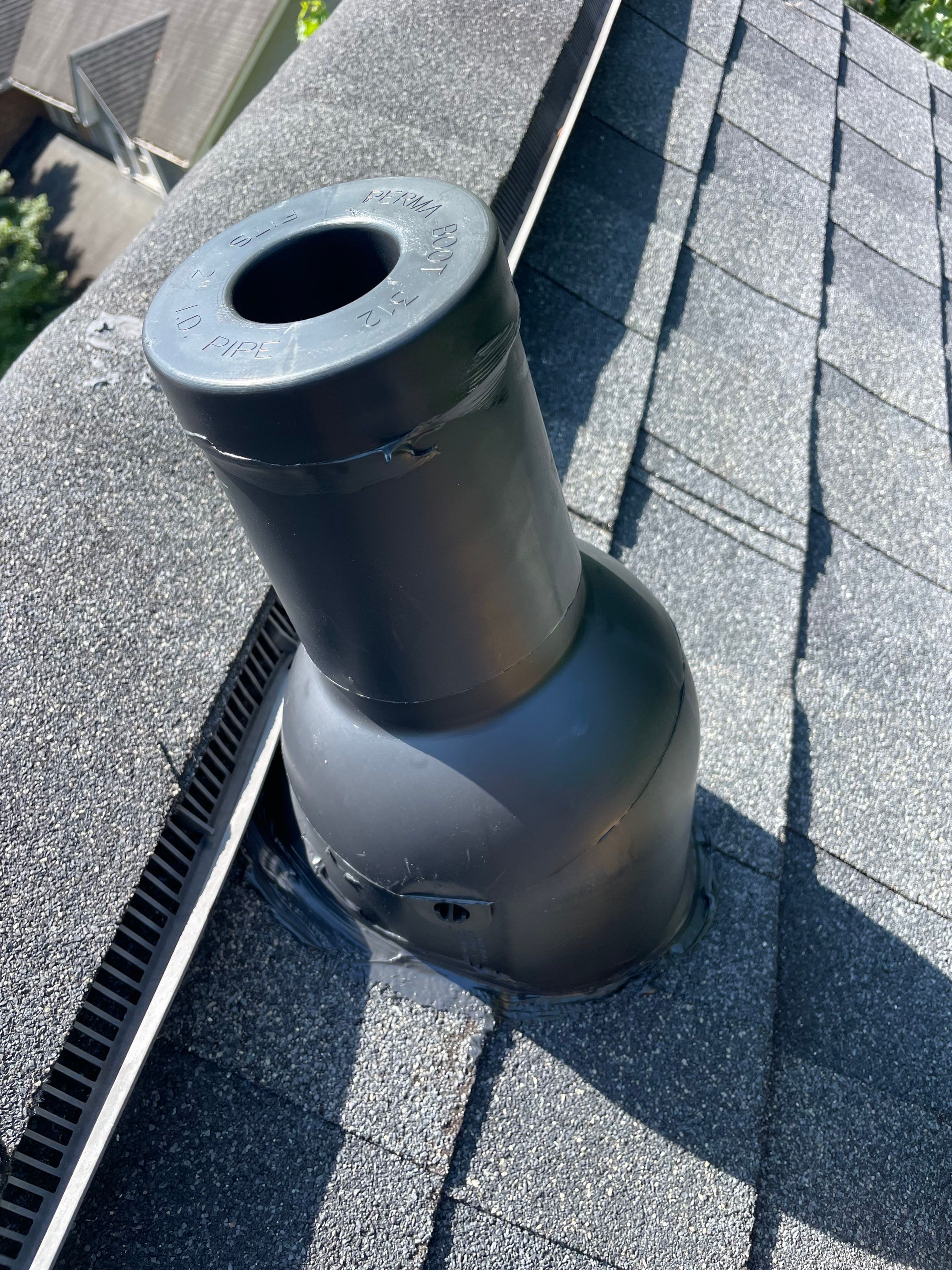 Roof repair and perma boot installation by Best Roofing Now LLC