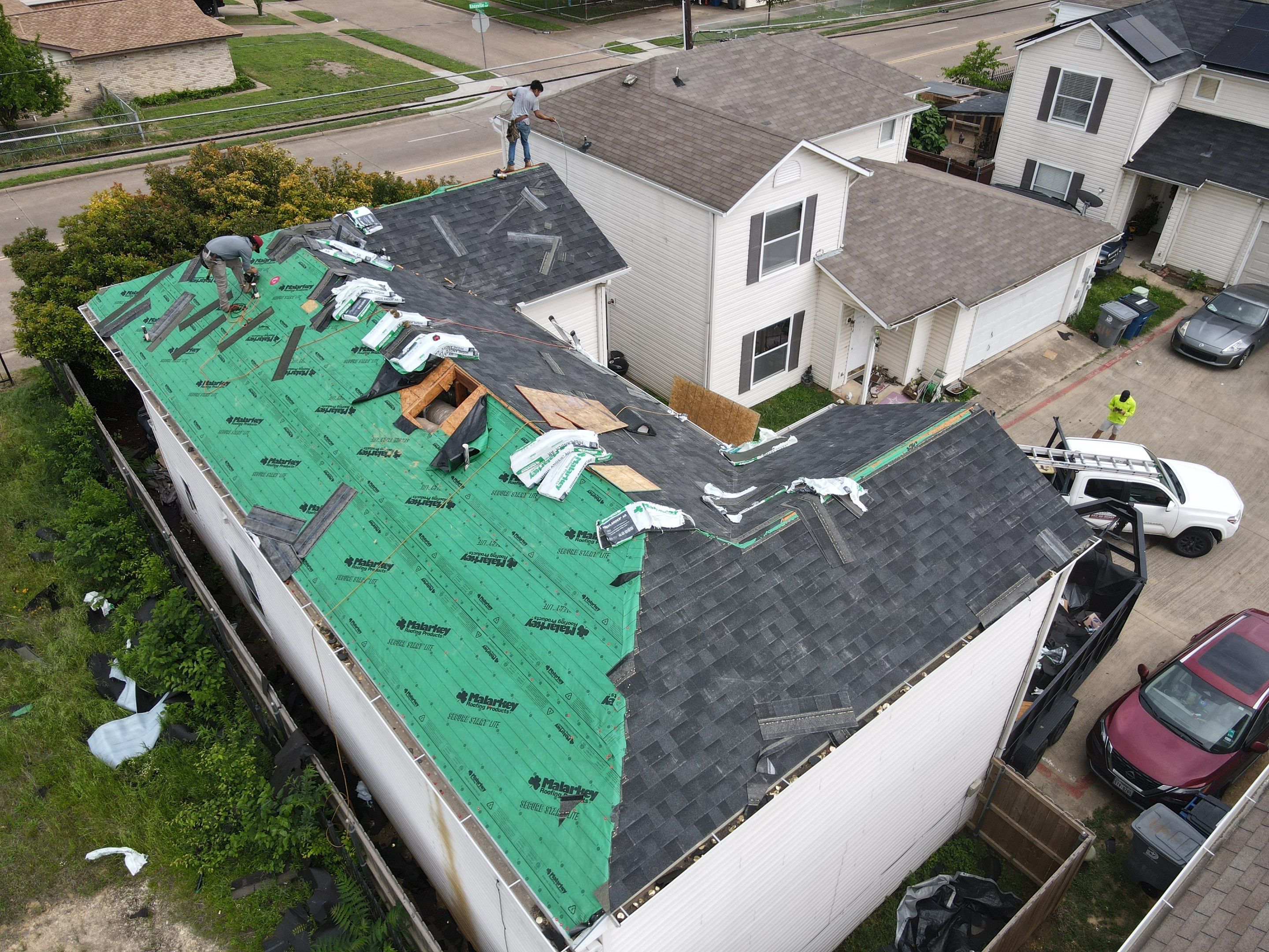 Storm Restoration using Malarkey Highlander by Berry Good Roofing 