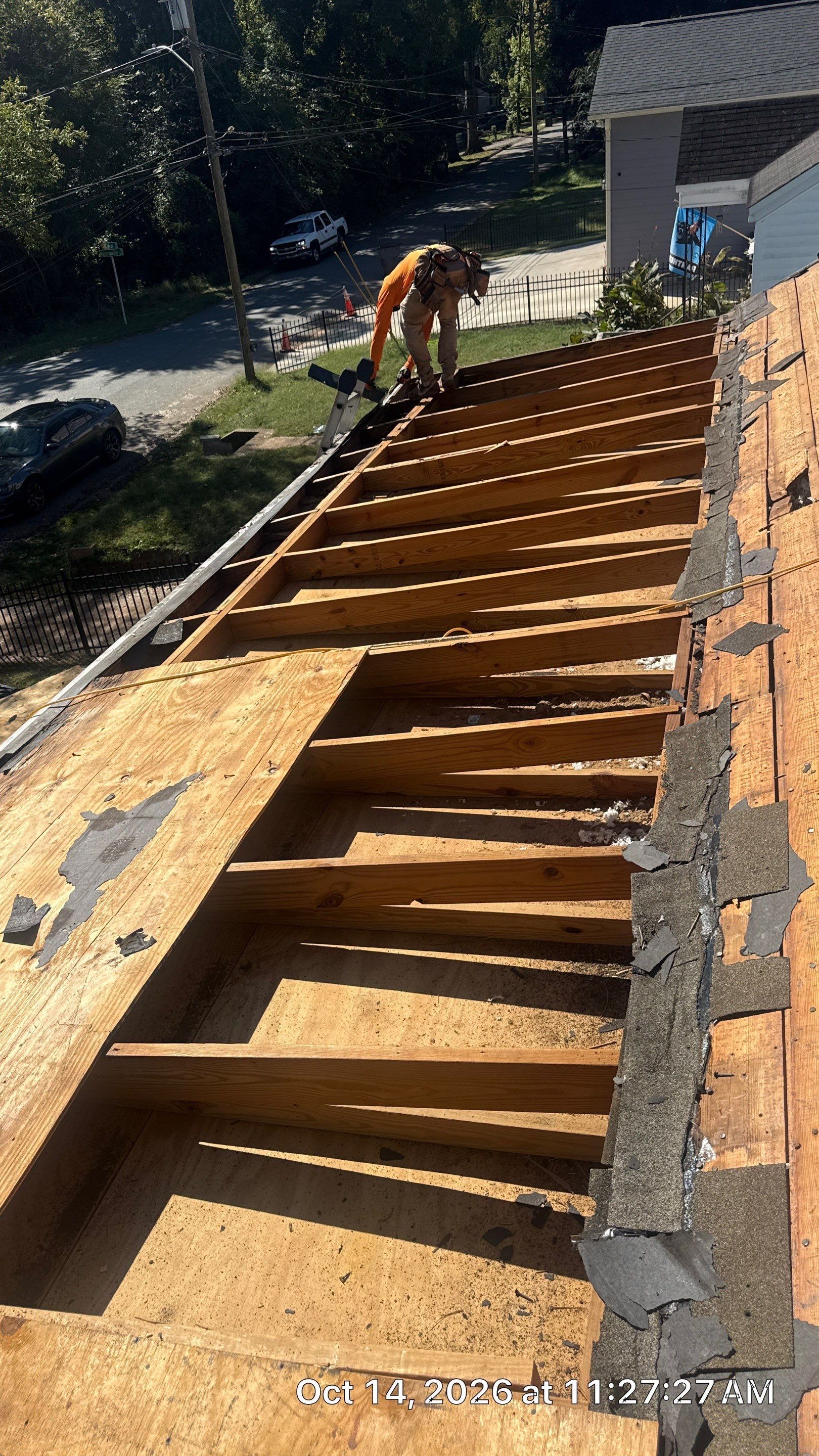Roof replacement by hail and wind damage by Just Brilliant Restoration JBR