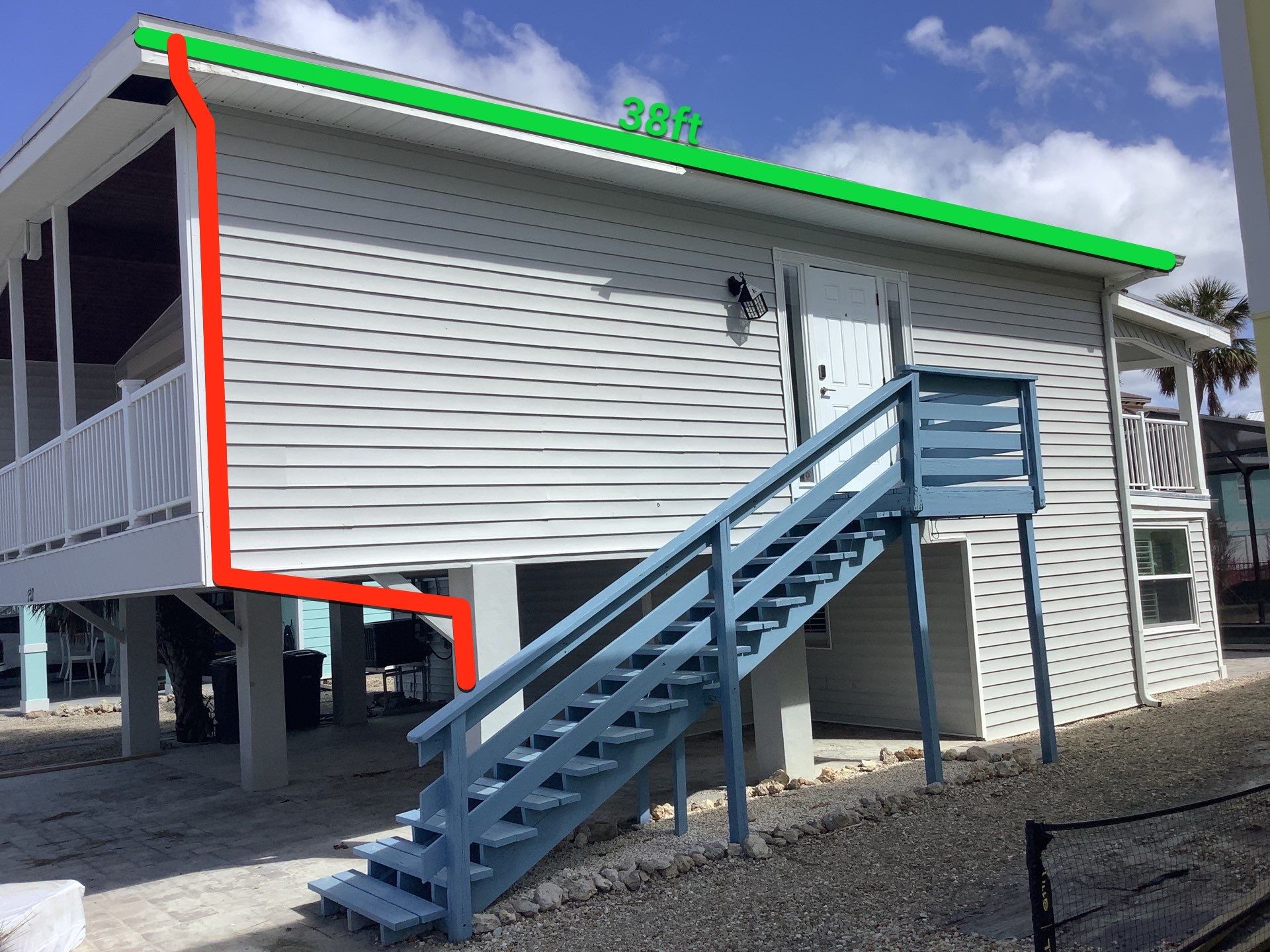 7-Inch Seamless Gutters in Fort Myers Beach FL by Gutter Professors