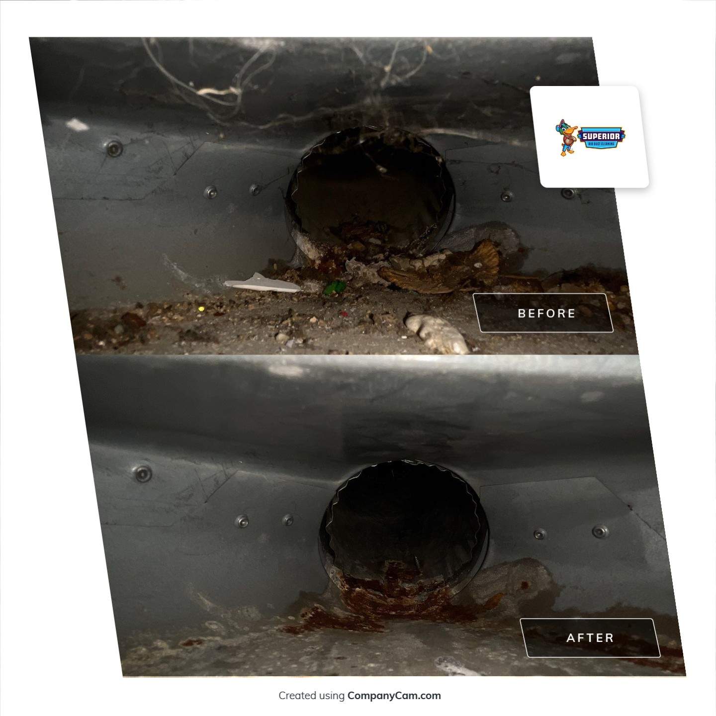 Air Duct Cleaning With a Vacuum Truck in Cranberry Twp, PA by Superior Air Duct Cleaning