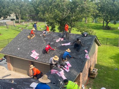 Residential Roofing Installation using Owen's Corning Duration (Lifetime) Shingles