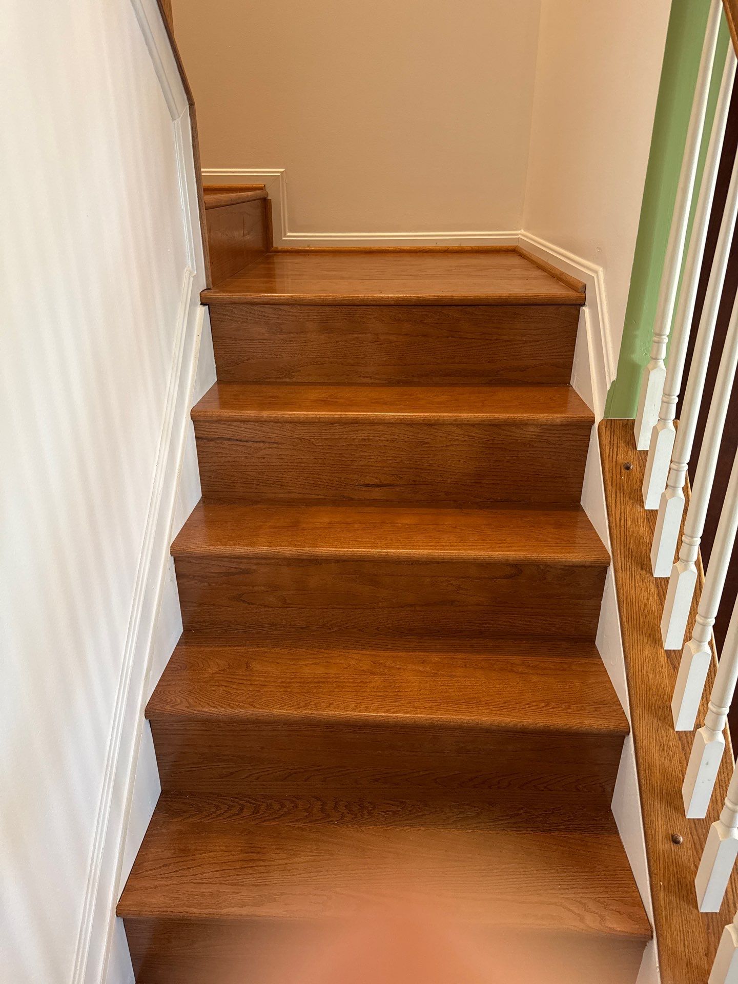 Deck Repair, New steps, New Paint job  by Alpha Design Services
