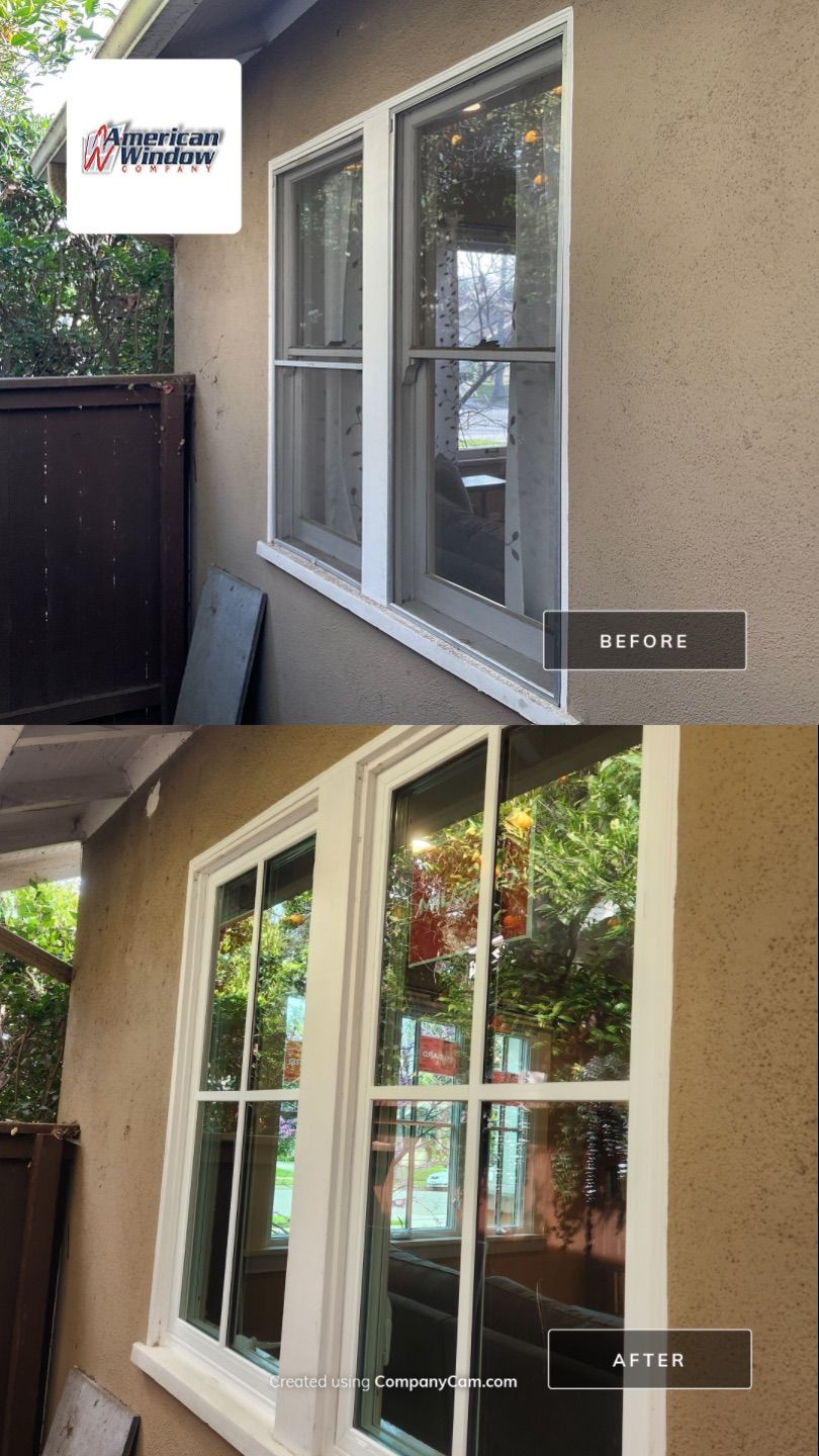 Window Installation using Milgard Ultra series, Fiberglass windows with SDL grids by American Window Company