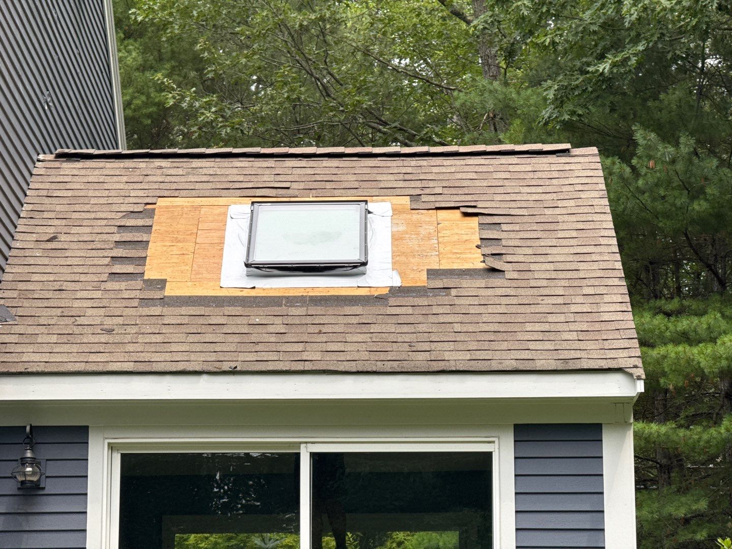 Solar-Ready Roof Replacement with GAF Pewter Gray Shingles & VELUX Skylights by Sensible Home Solutions
