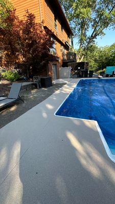 Pool Deck Project in Coraopolis
