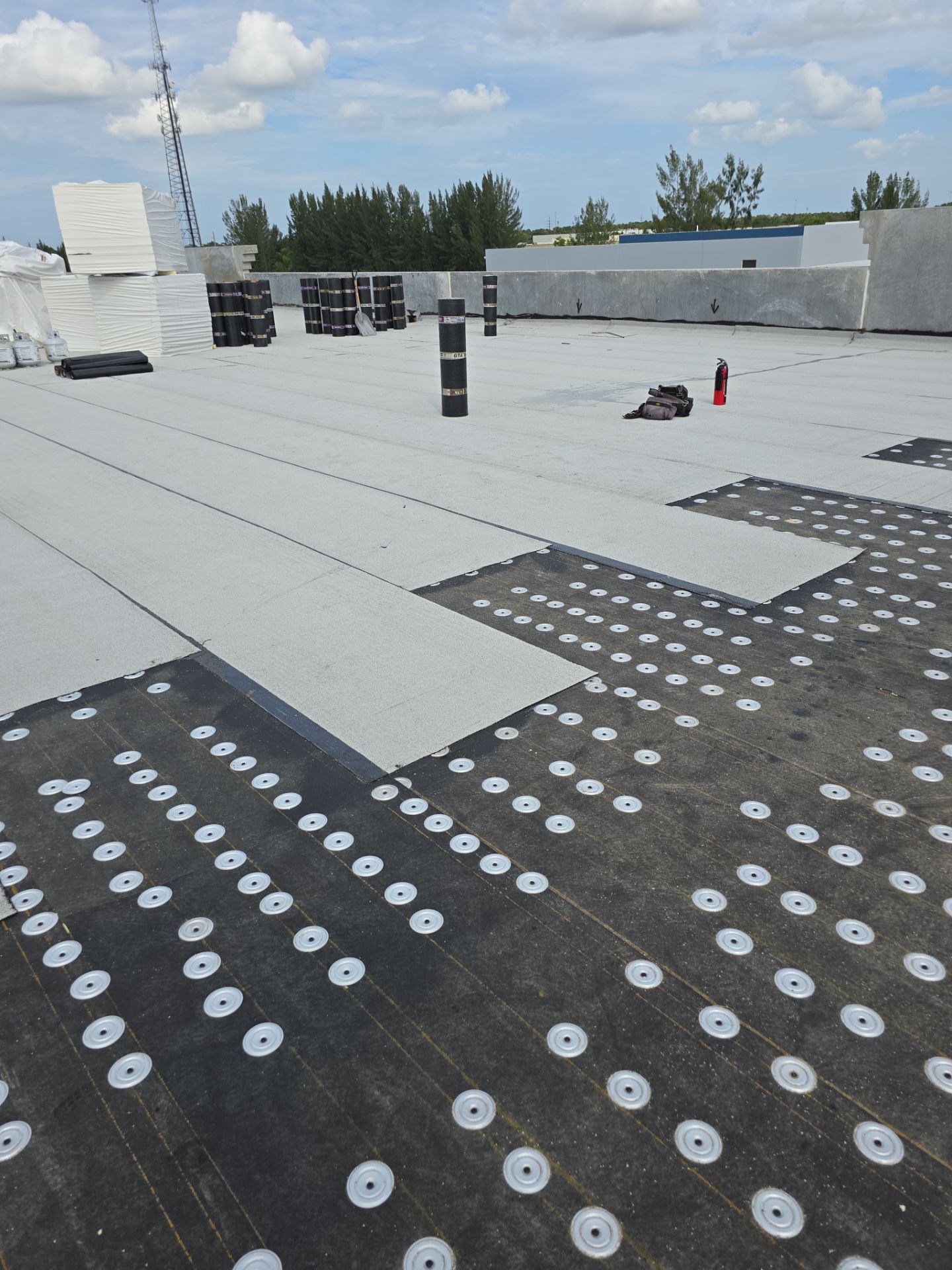 Torch Applied Modified Bitumen Roof Installation by Sailfish Roofing