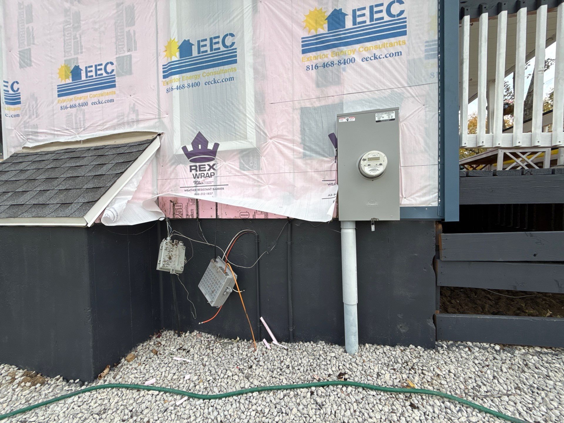 Out with the Old , in with the Blue  by EEC  Windows, Siding & Roofing 