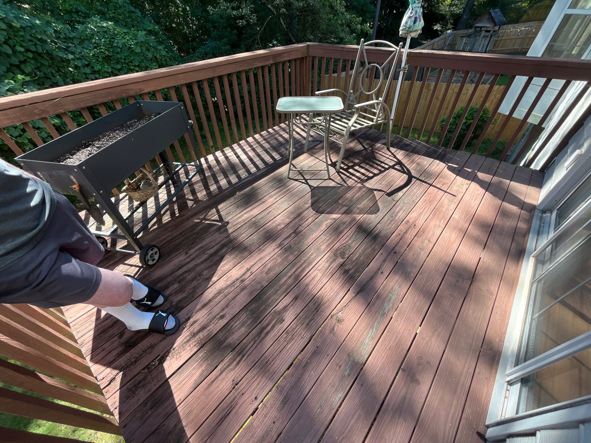 Wood Deck Build in Duluth, GA by Nelson Exteriors