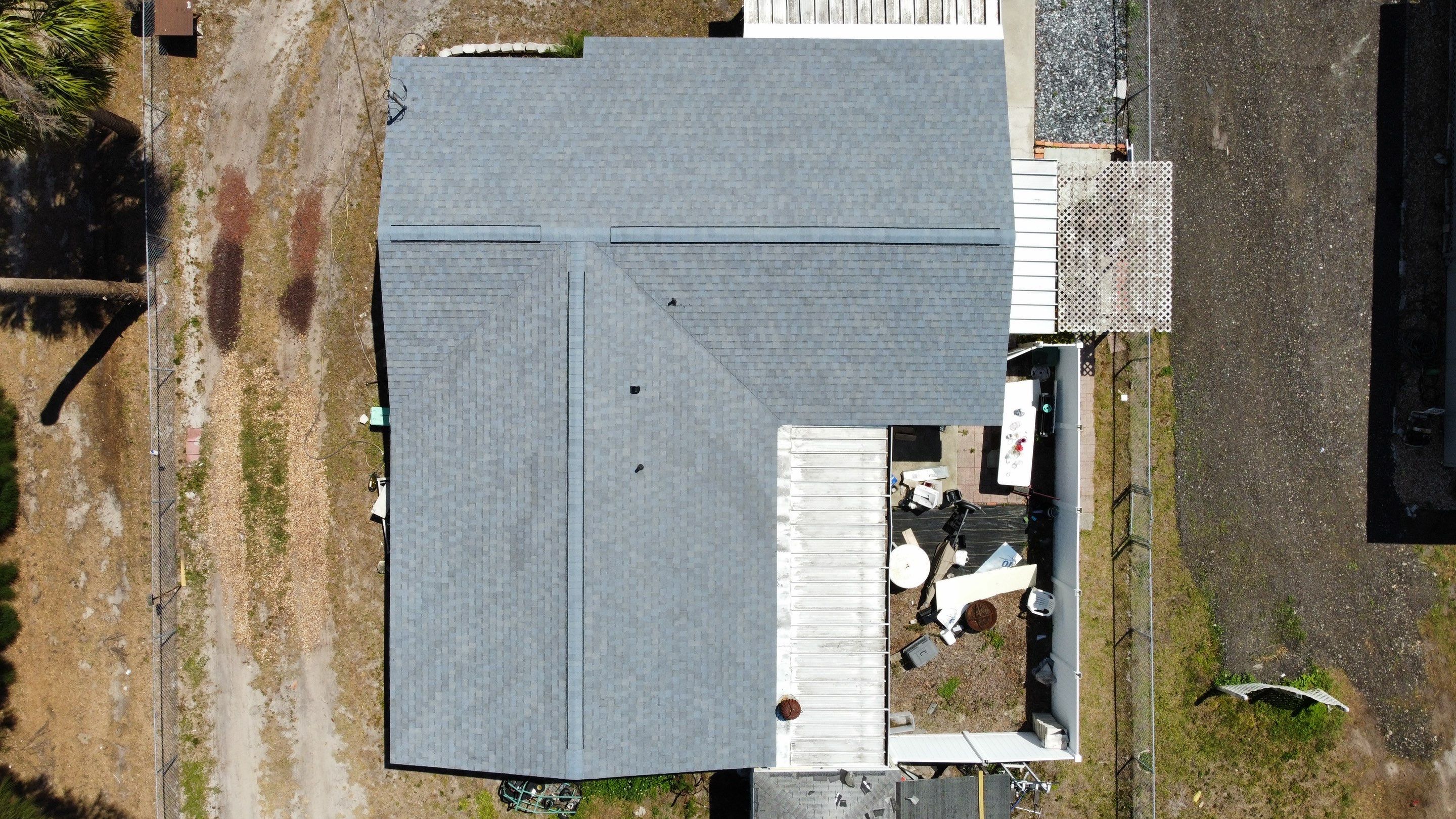 Roof replacement in Gibsonton, FL. by Steadfast Roofing