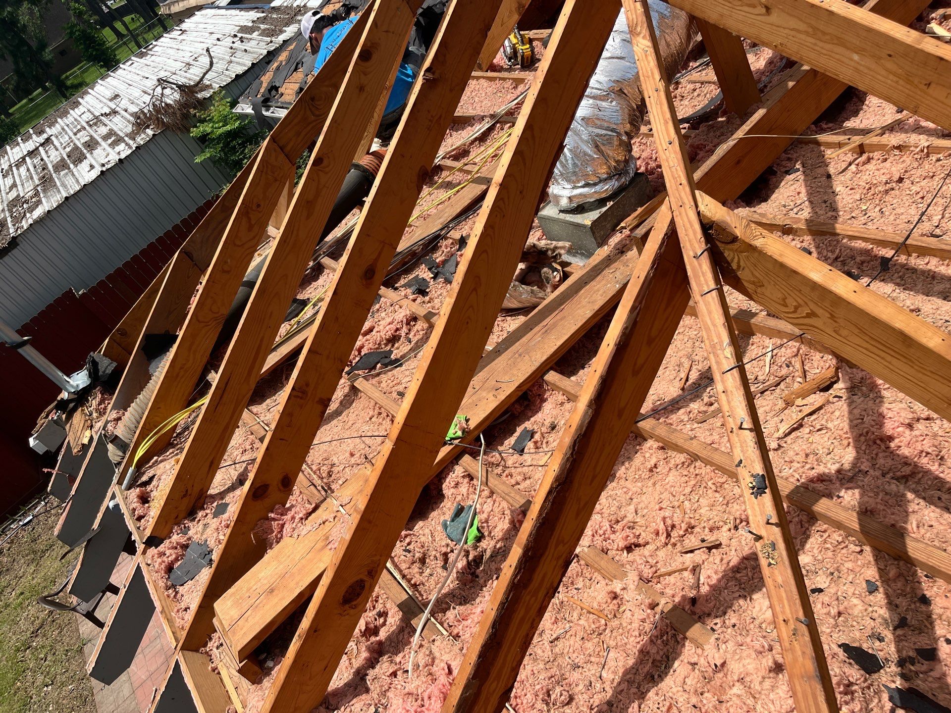Residential Roofing Installation using Owen's Corning Duration (Lifetime) Shingles by Roof Repair Company