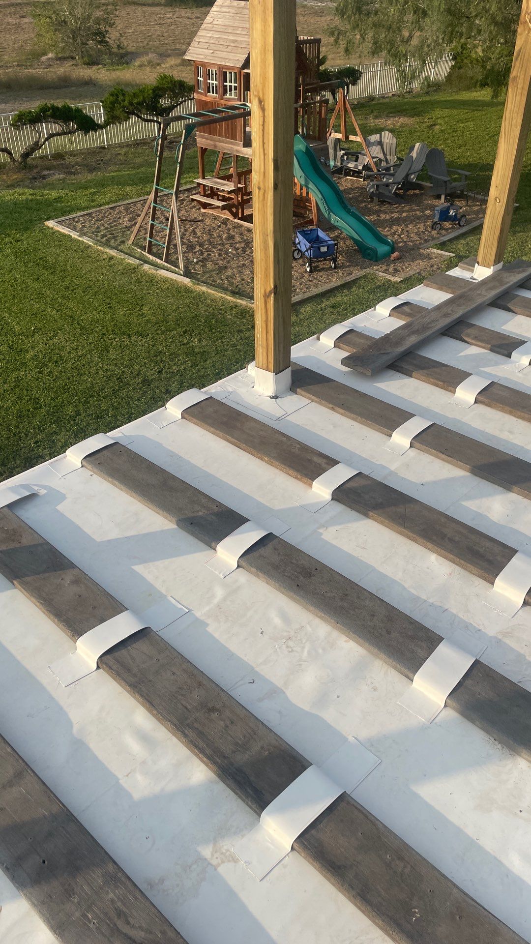 Chippendale Railings by Bayfront Roofing and Construction