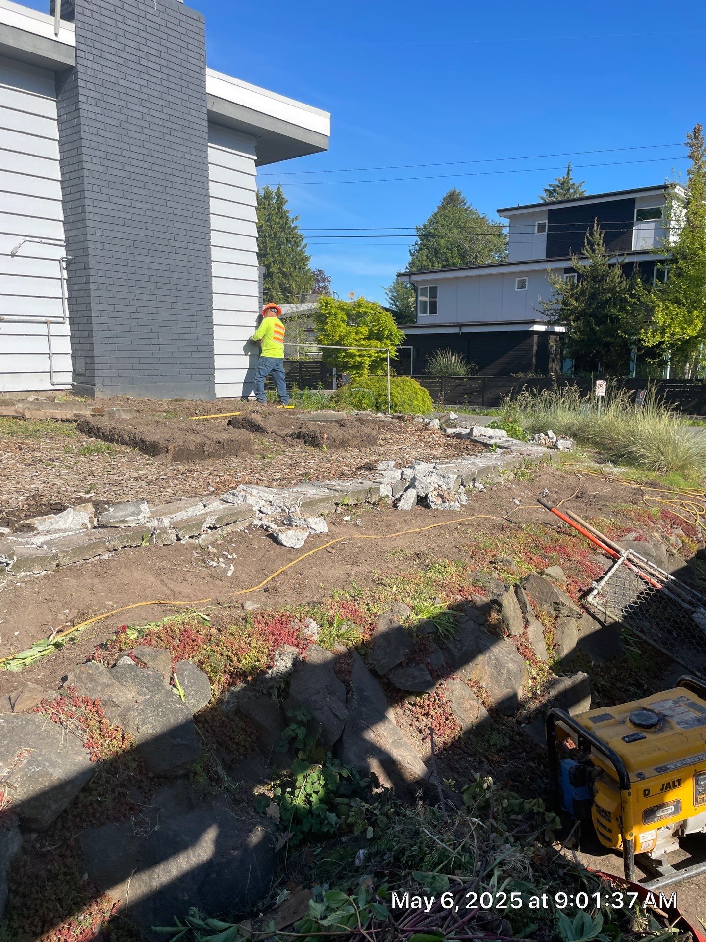 Retaining Wall & Fence Installation  by Jireh Asphalt & Concrete Inc 