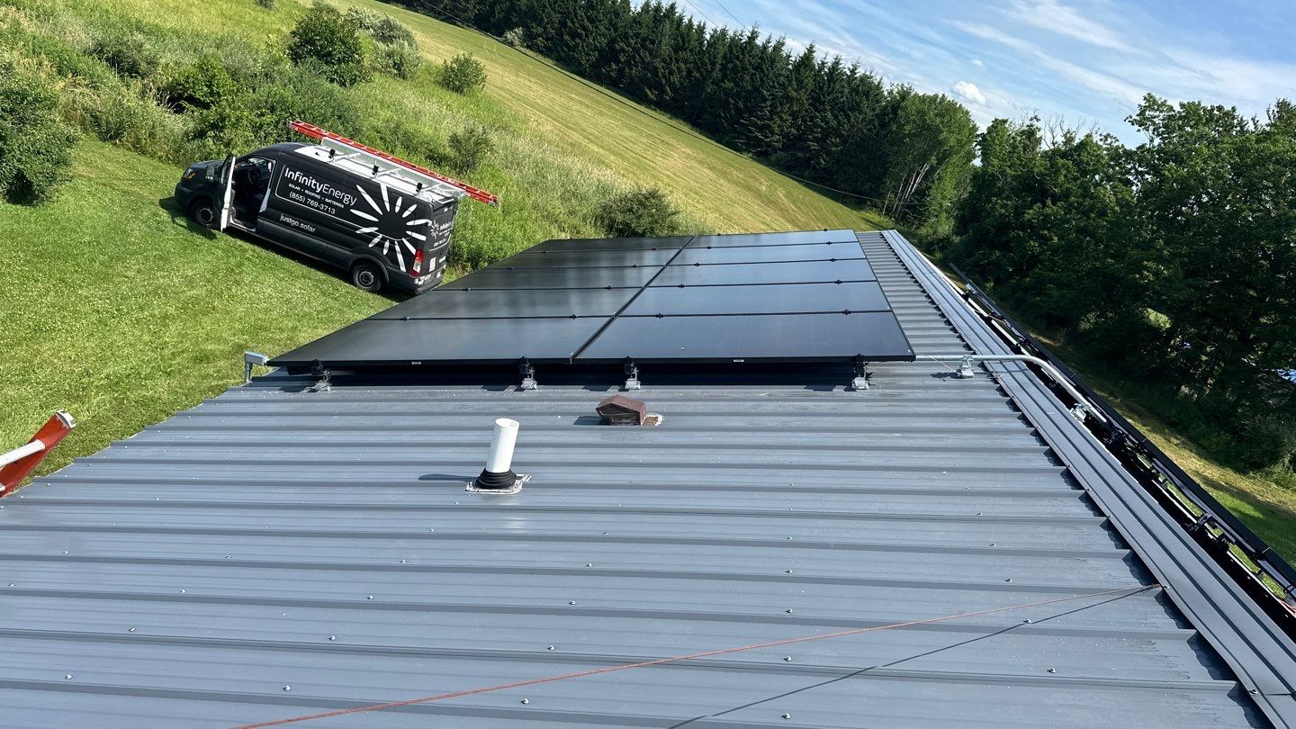 Solar Panel Installation Port Crane New York by Infinity Solar Systems