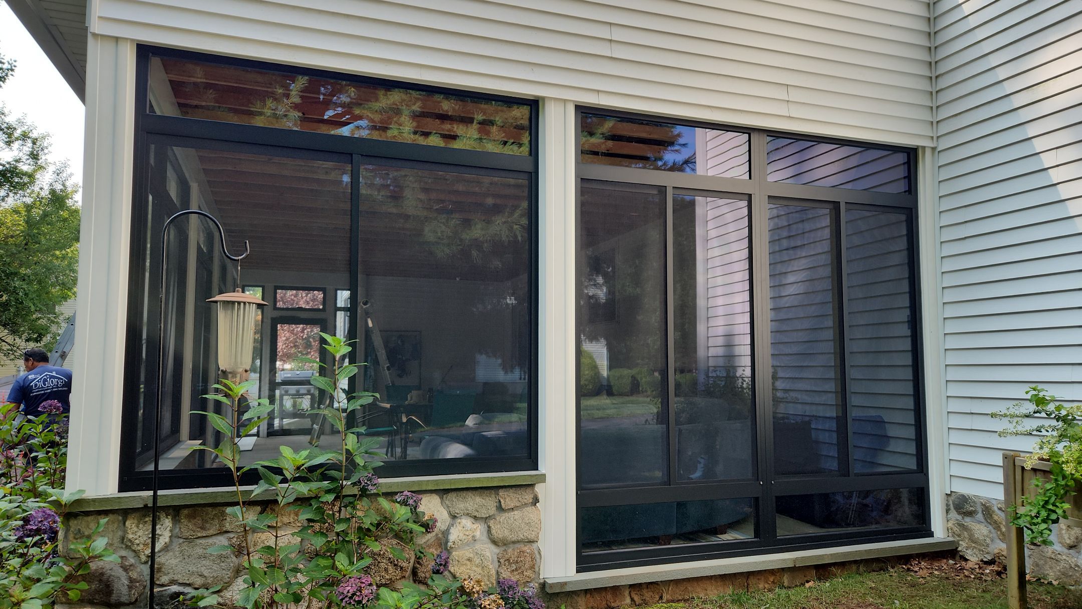 Summer Space Porch Enclosure by DiGiorgi Roofing and Siding Inc