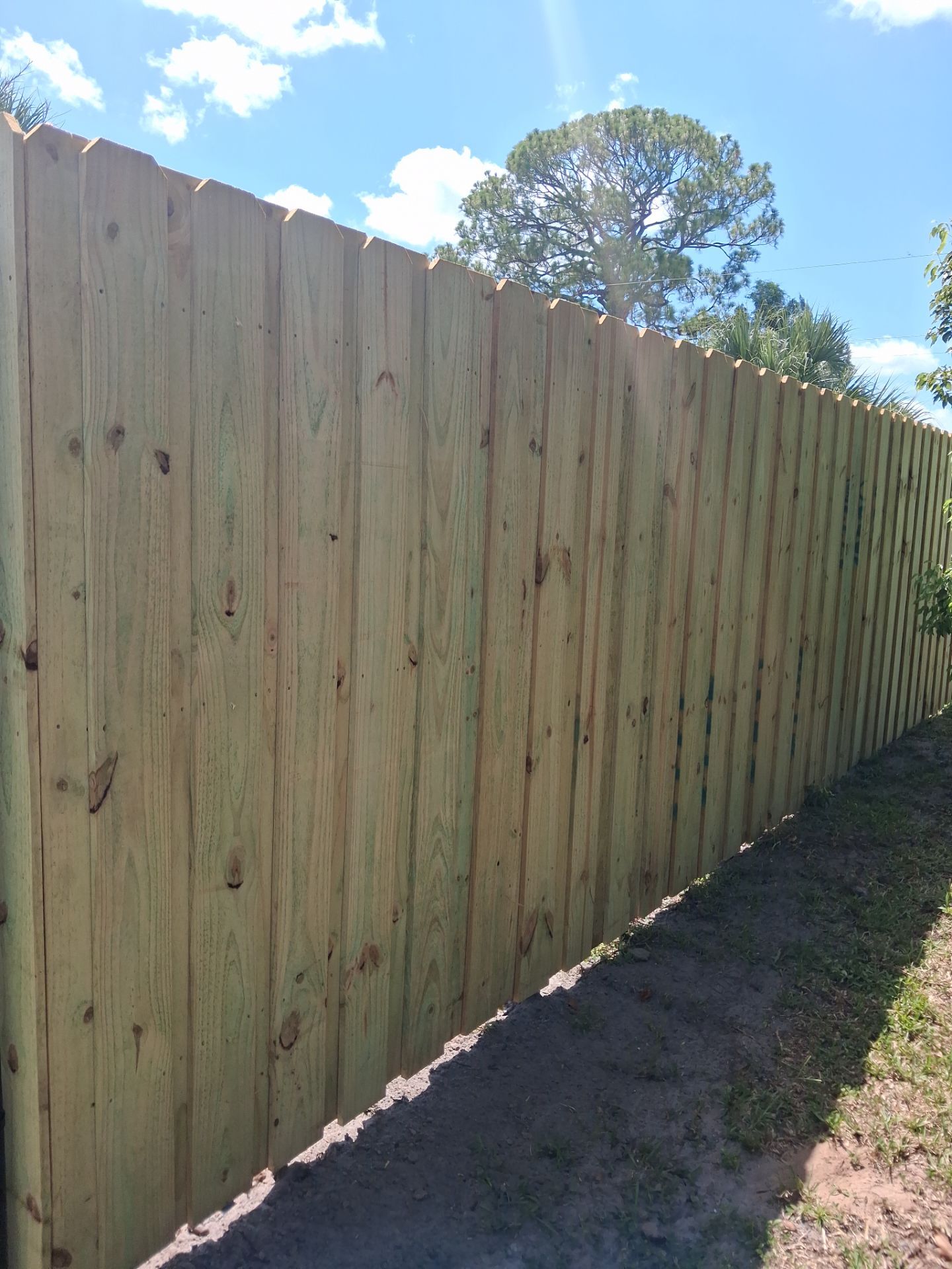 Black Vinyl Chain Link Fence Installation in Arcadia Florida by True Fence LLC