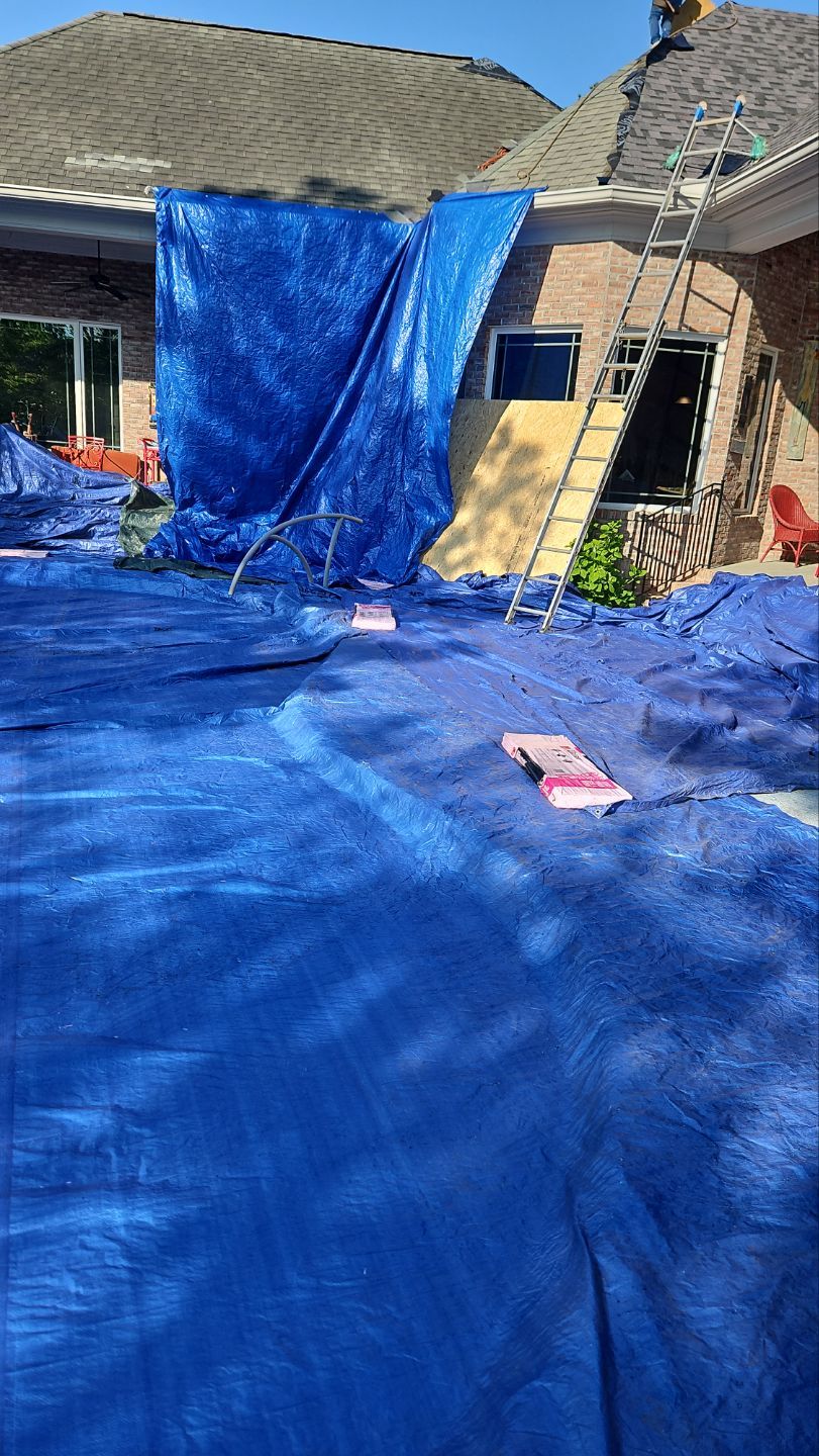 Residential Roofing Installation using Owens Corning Duration Midnight Plum by Indigo State Roofing