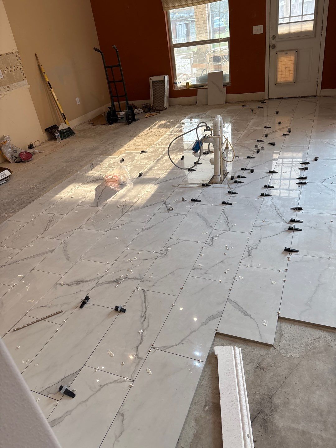Kitchen Remodel and Water Damage Restoration Project by L&T General Contractors and Restoration INC