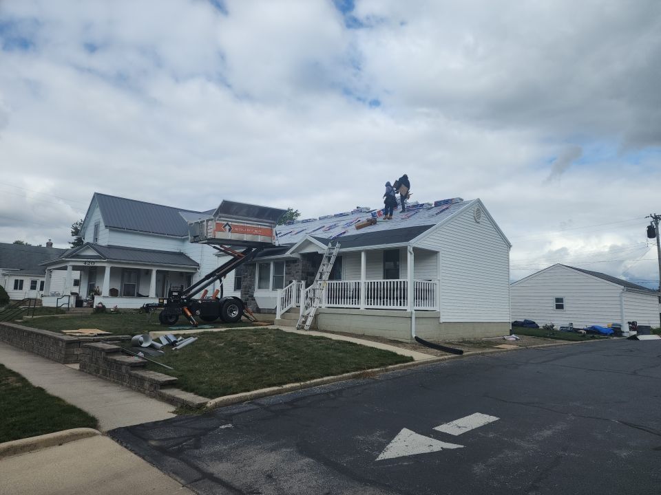 Residential Roofing Installation using GAF Timberline HDZ Pewter Gray by Nitro Roofing and Construction