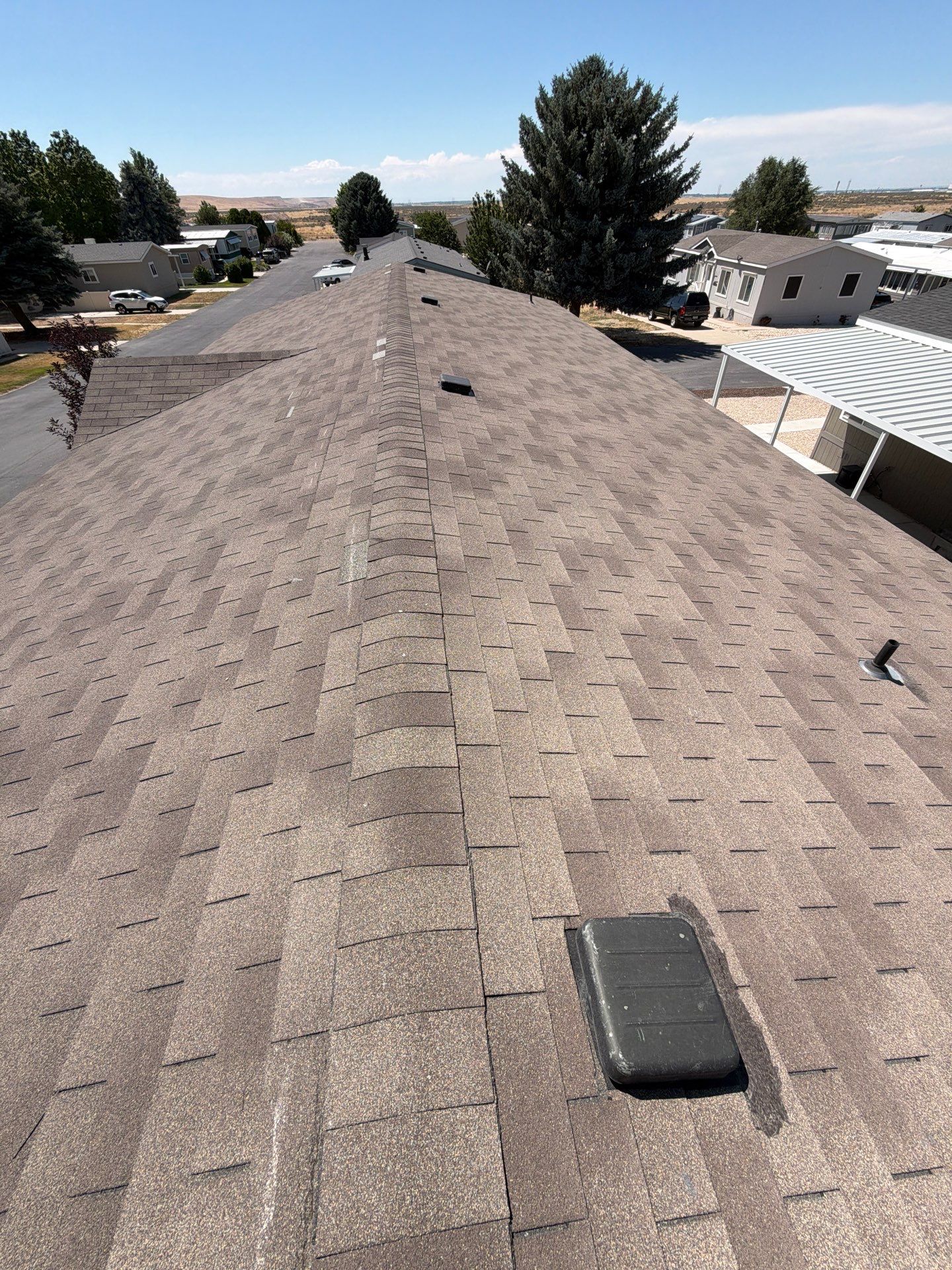Residential Roof Replacement with Architectural Shingles in Boise by Olive Roofing