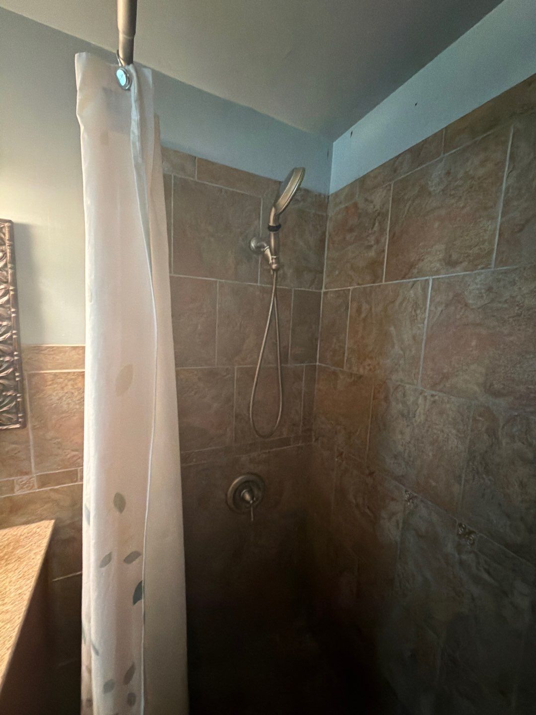 Elevated Bathroom Renovation featuring Oceanic Tile in Ormond Beach by Acies Renovations