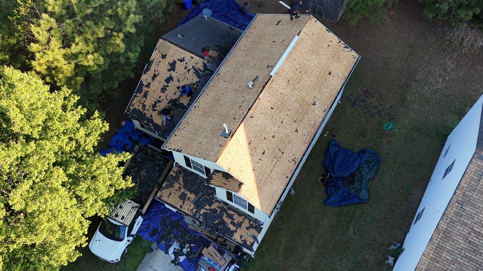 Roof and siding replacement by hail and wind damage by Just Brilliant Restoration JBR