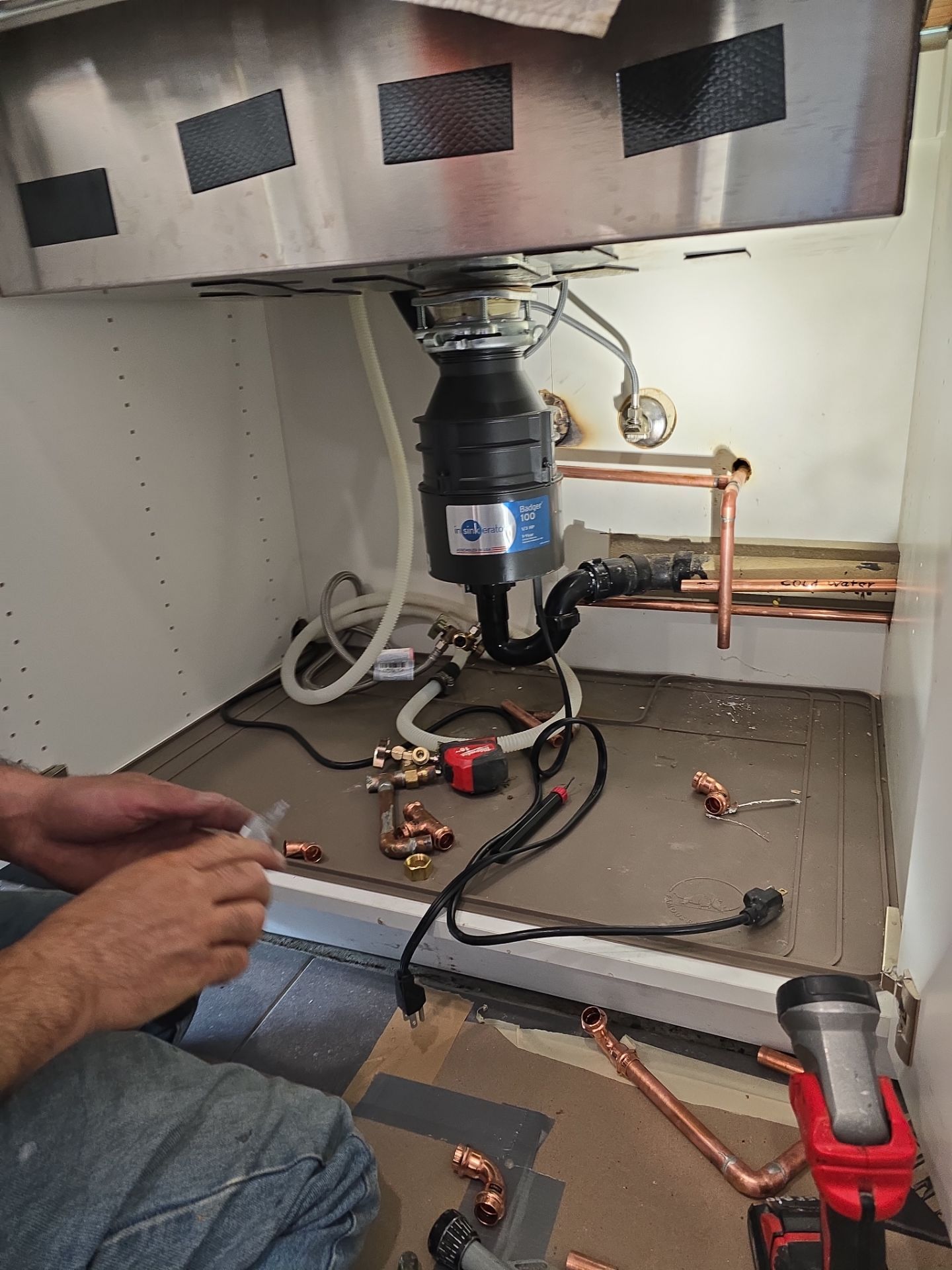 Installation of New Plumbing Fixtures & Piping by Us Plumbing 