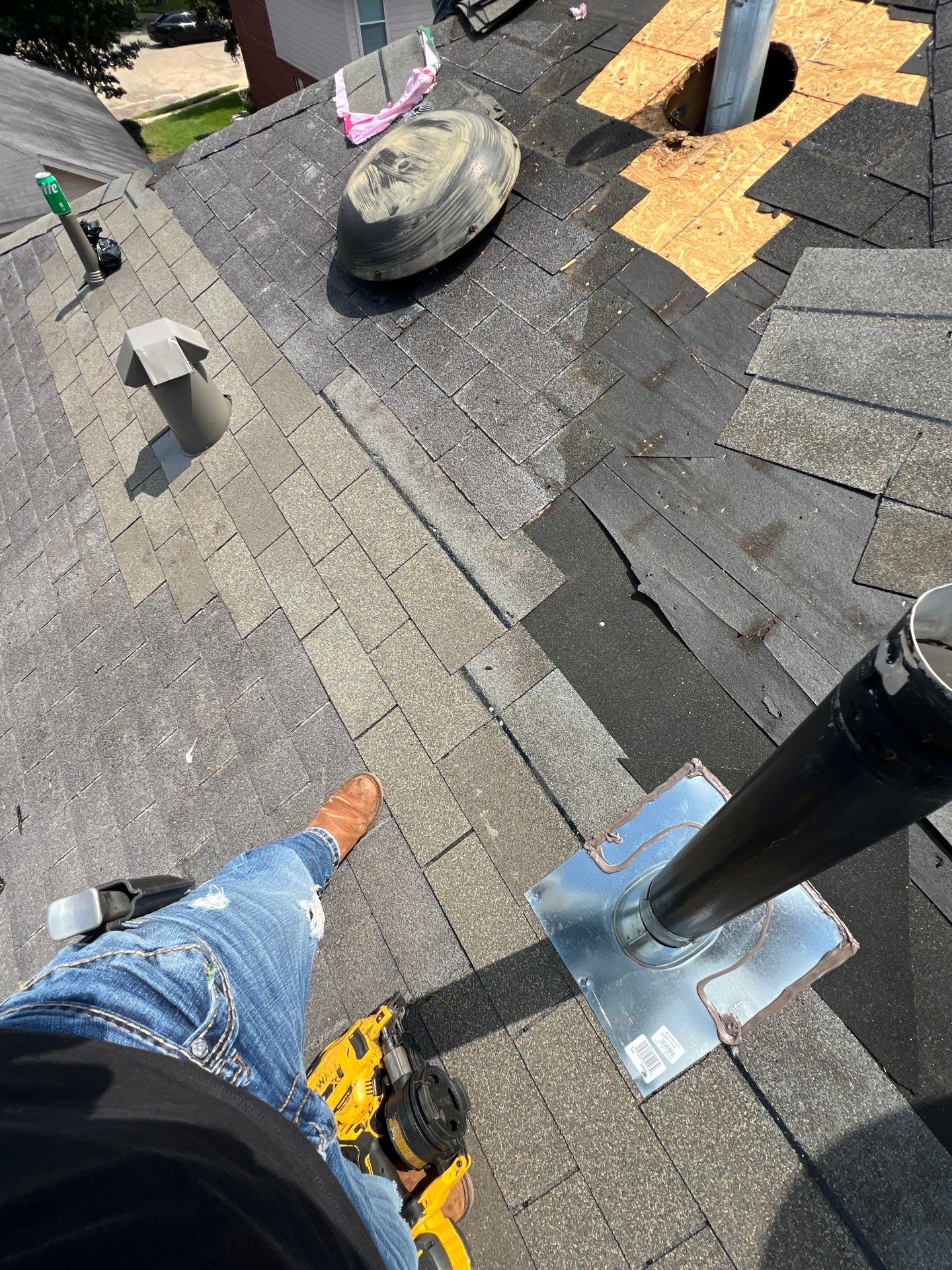 Residential Roofing Repair using Owen's Corning Duration (Lifetime) Shingles by Roof Repair Company