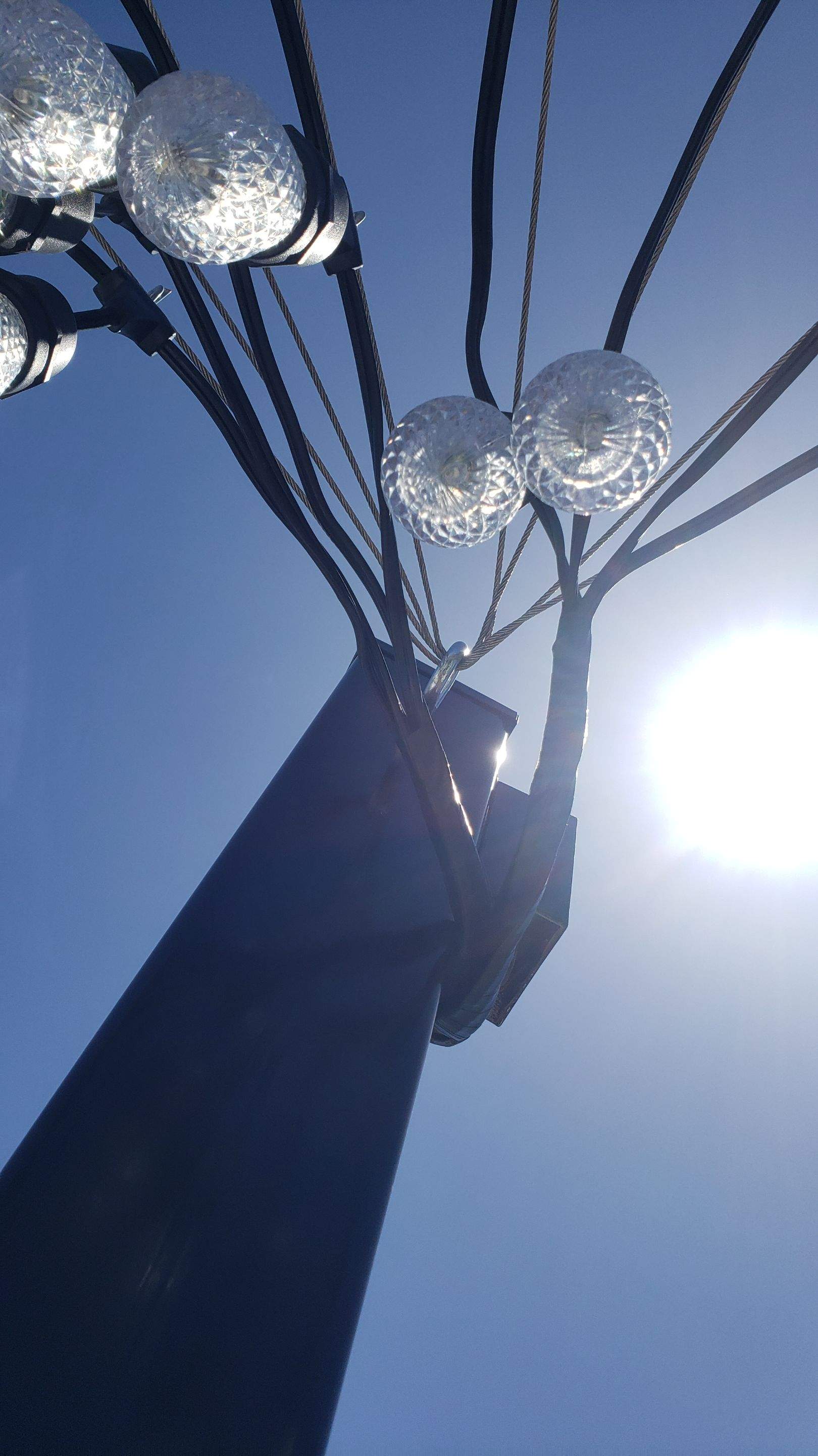 Hilton Waterfront Bistro Light Install by BrightLife Designs llc