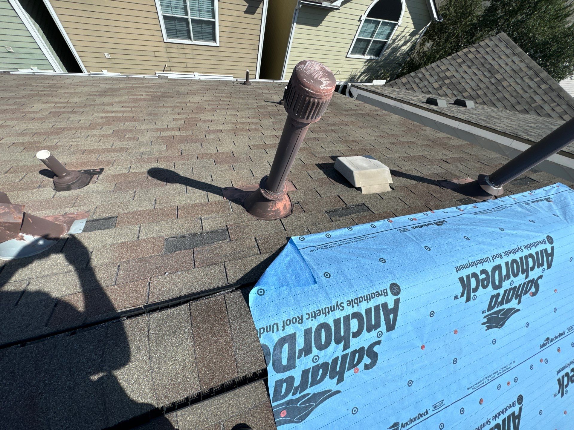 Project in Houston, TX by Associates Roofing Unlimited 
