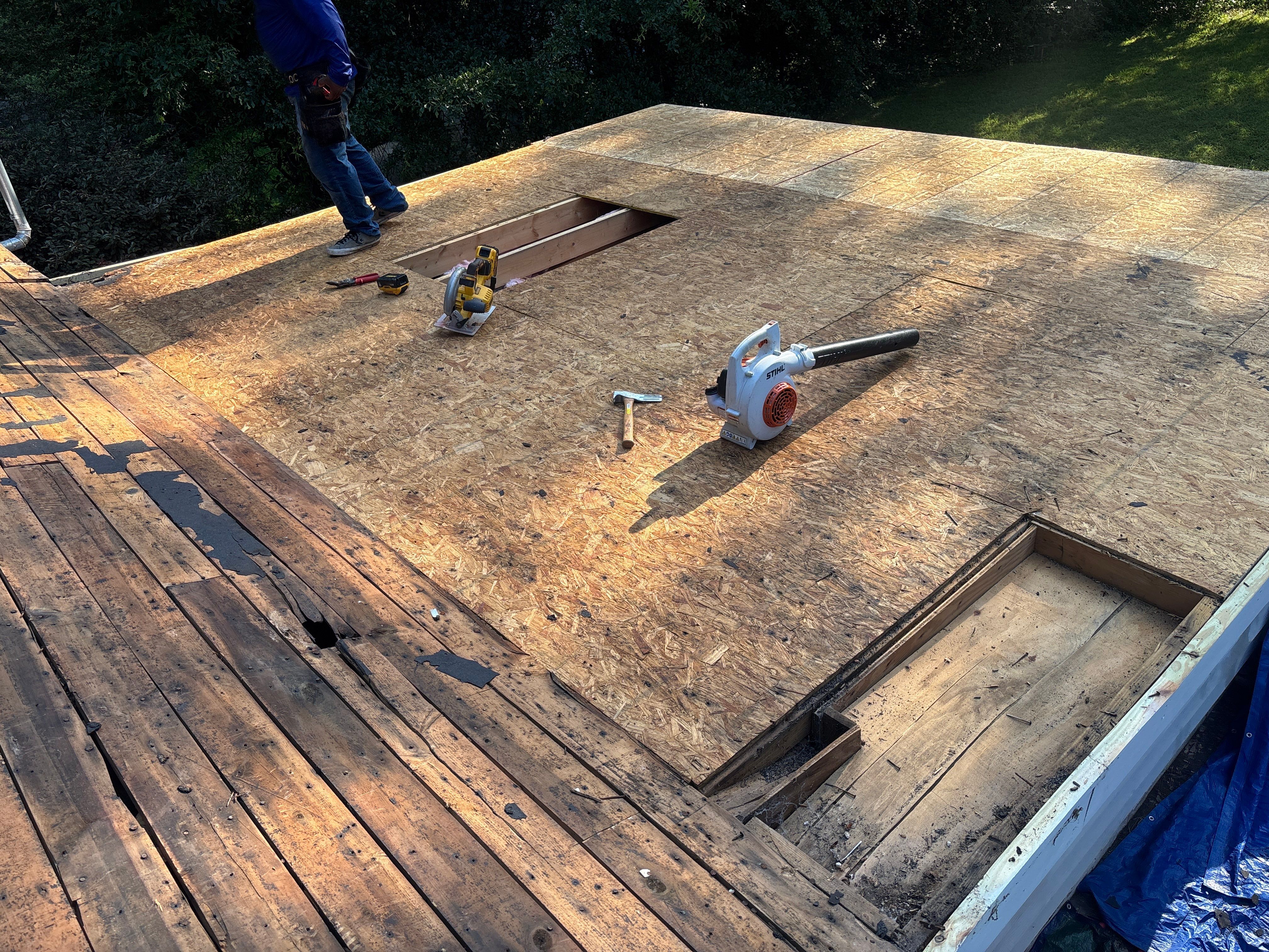 Roof replacement by Deerfield Roofing LLC
