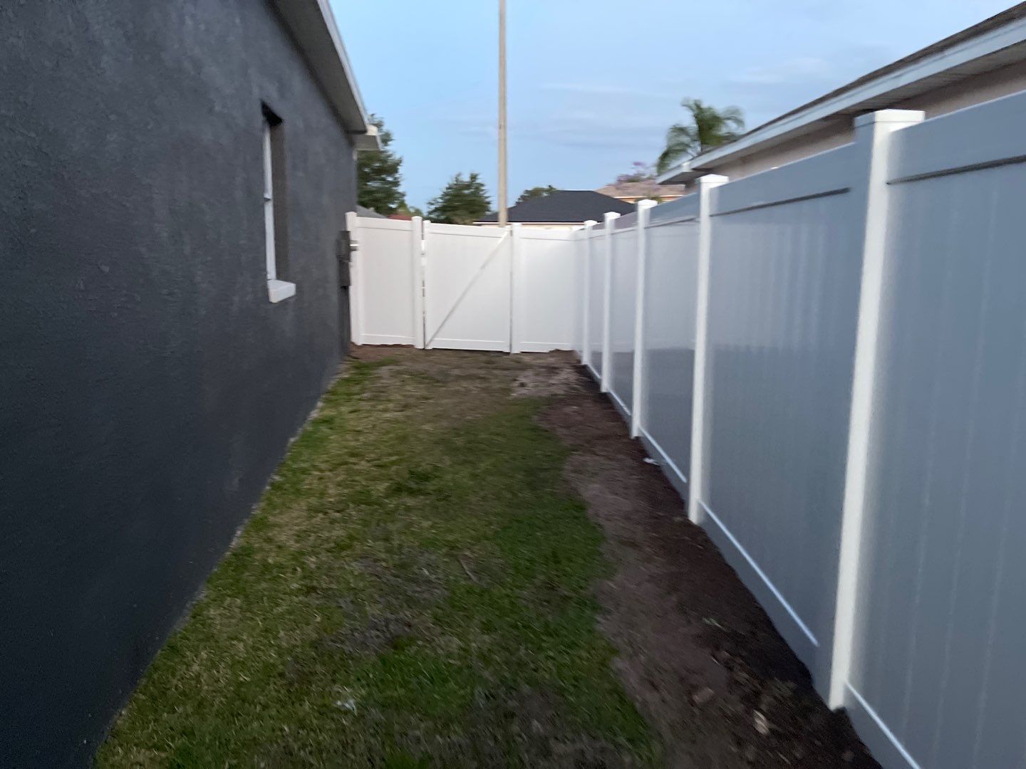 Riverview, FL 6ft. Tall White Vinyl Privacy Fence by Asap fence and gates, LLC